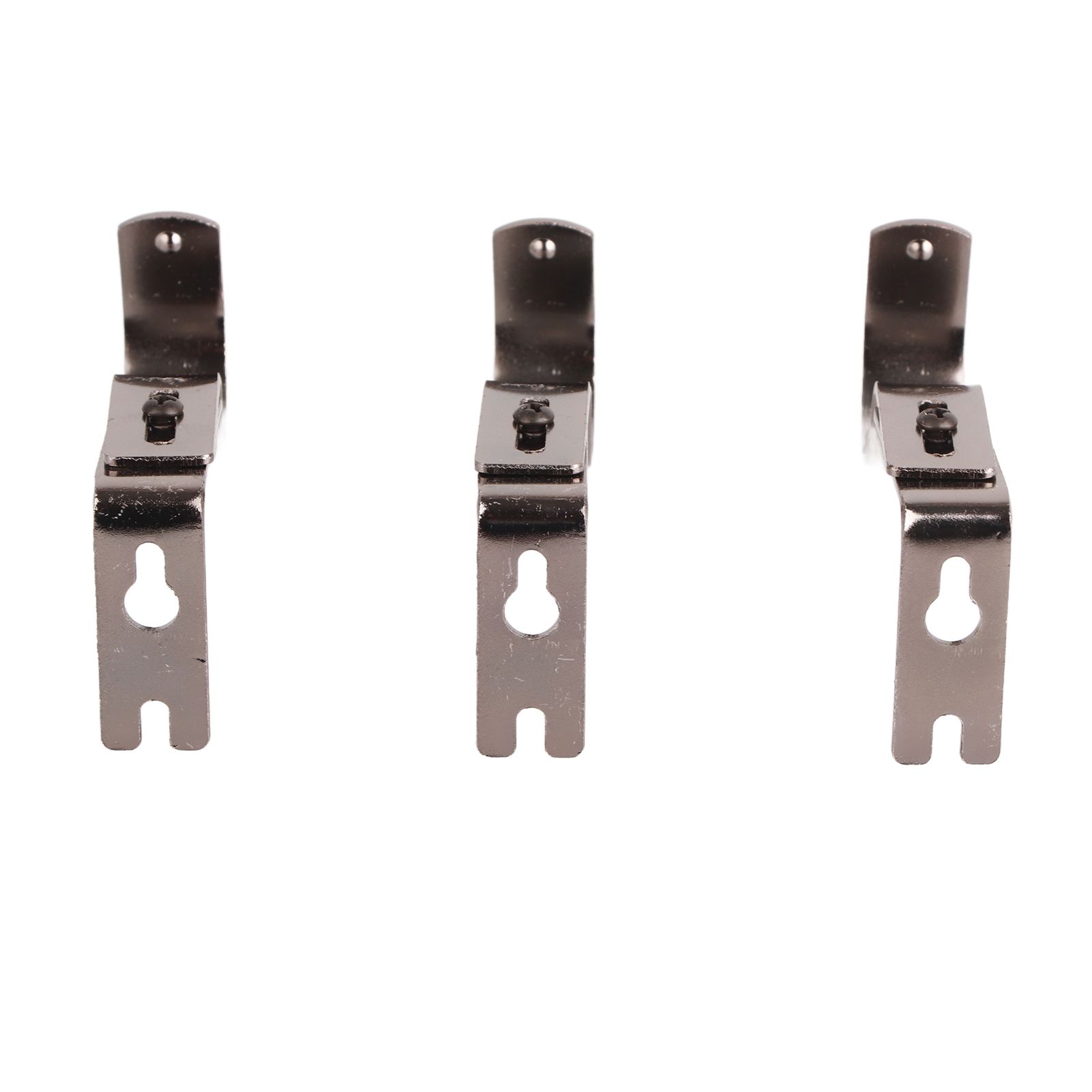 3Pcs Curtain Rod Hook Holder Iron Bracket Universal Design Home Decoration for Bedroom - Image 6