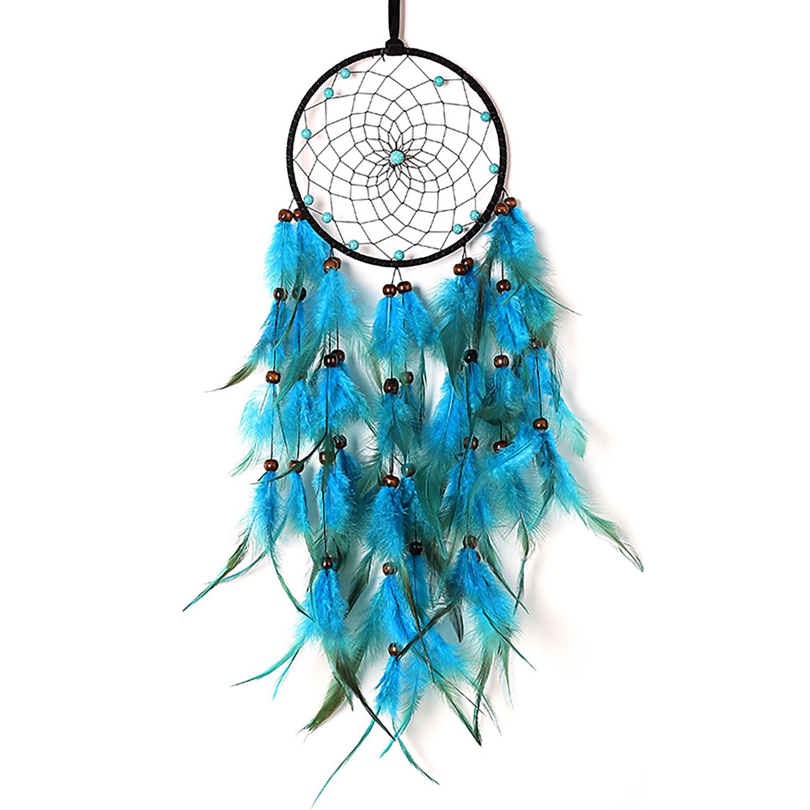 Wall Hanging Dream Catcher with Light Feather Wind Chime Decorative Lamp Home Furnishing Decoration - Image 1