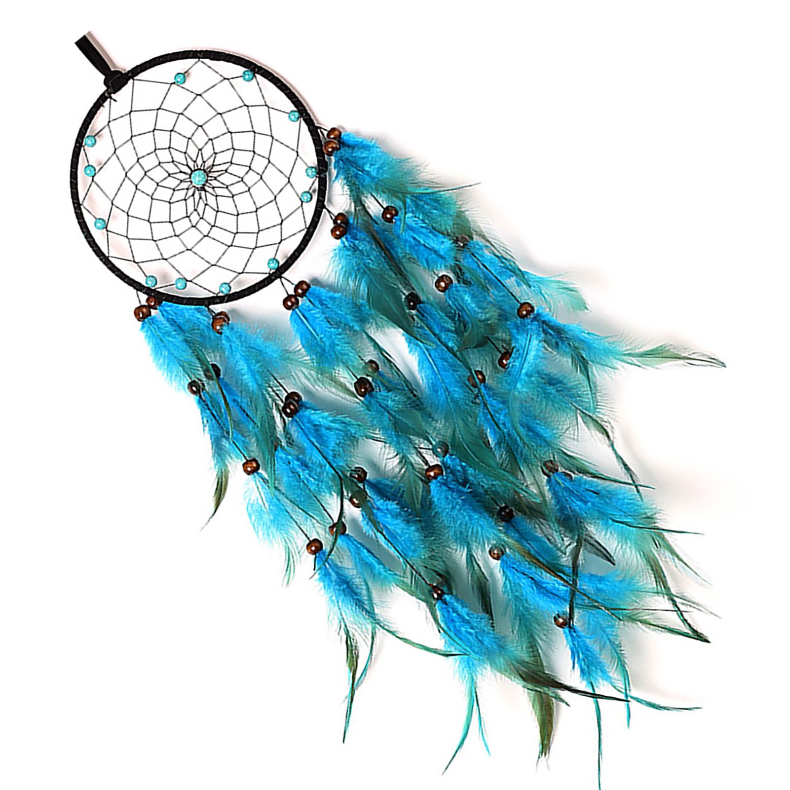 Wall Hanging Dream Catcher with Light Feather Wind Chime Decorative Lamp Home Furnishing Decoration - Image 2
