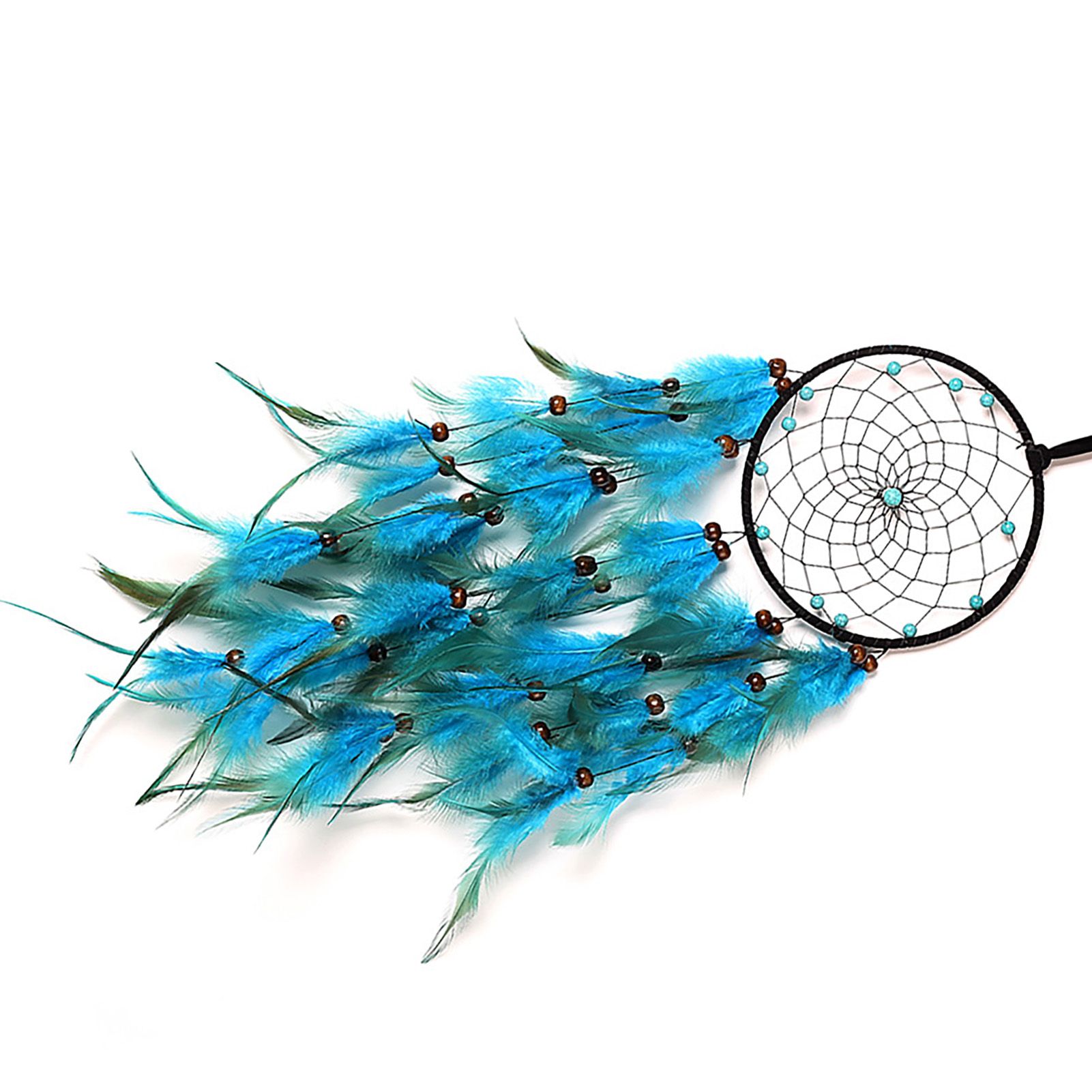 Wall Hanging Dream Catcher with Light Feather Wind Chime Decorative Lamp Home Furnishing Decoration - Image 4