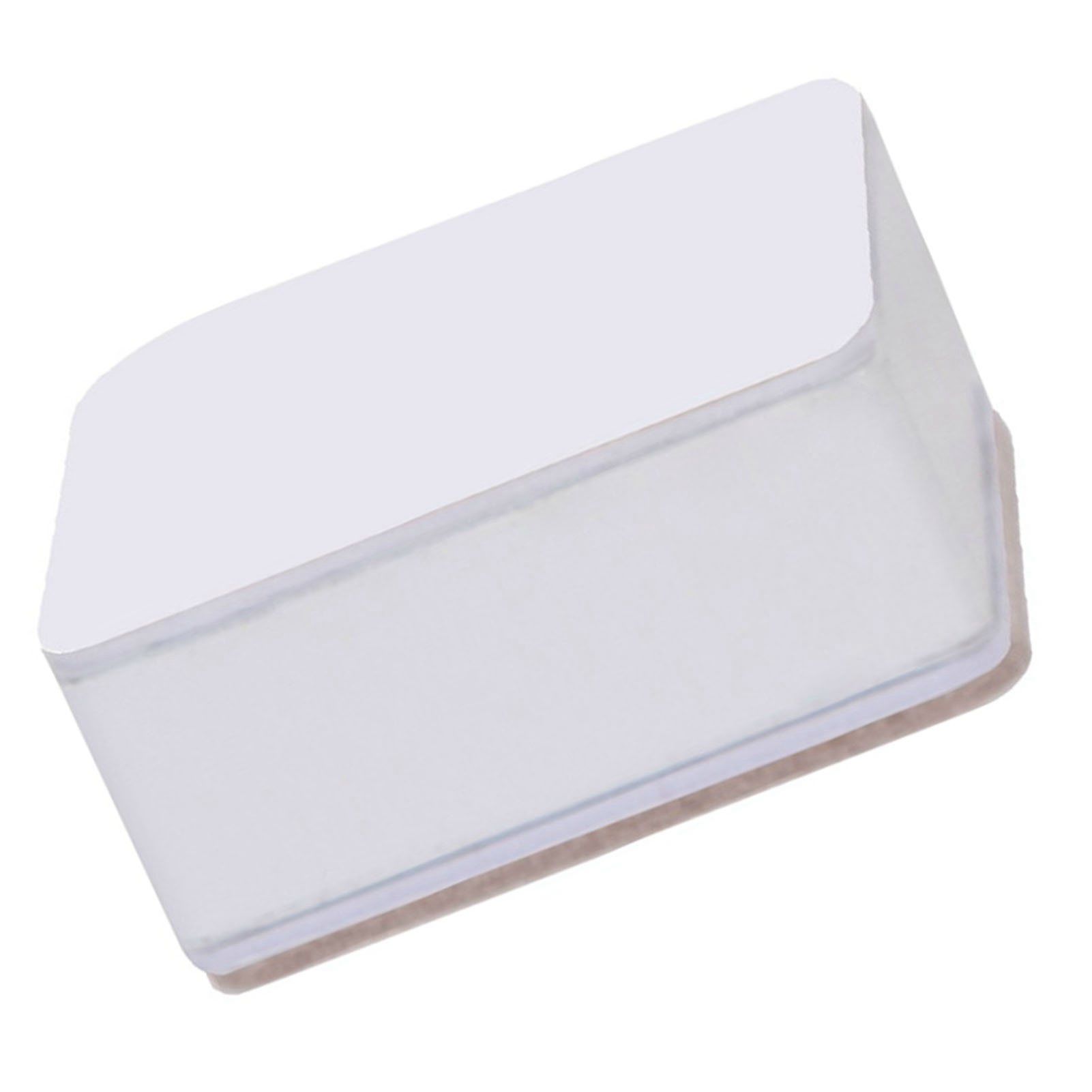 Carbon Steel Furniture Risers Self Adhesive Furniture Lift Anti Slip Low Noise Bed Lifter with Felt Pad for Sofa Couch White - Image 8