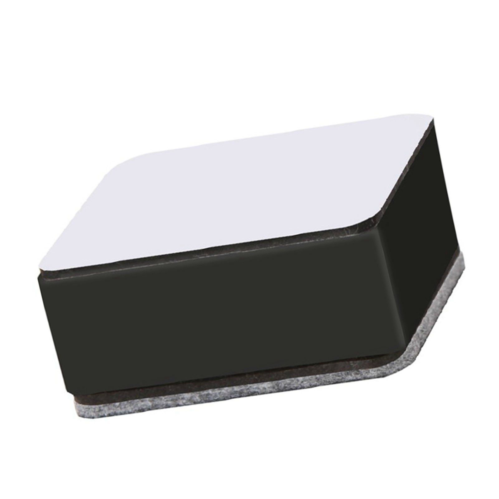 Carbon Steel Furniture Risers Self Adhesive Furniture Lift Anti Slip Low Noise Bed Lifter with Felt Pad for Sofa Couch Black - Image 8