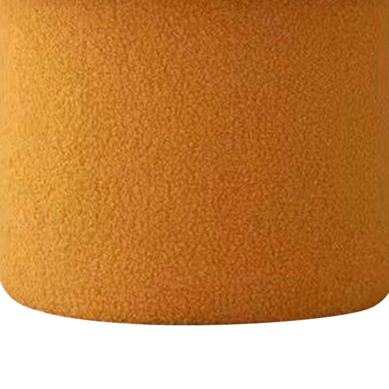 Sofa Bench Simple Modern Elastic Comfortable Soft Round Pine Wooden Foot Stool for Home Decoration Yellow - Image 8