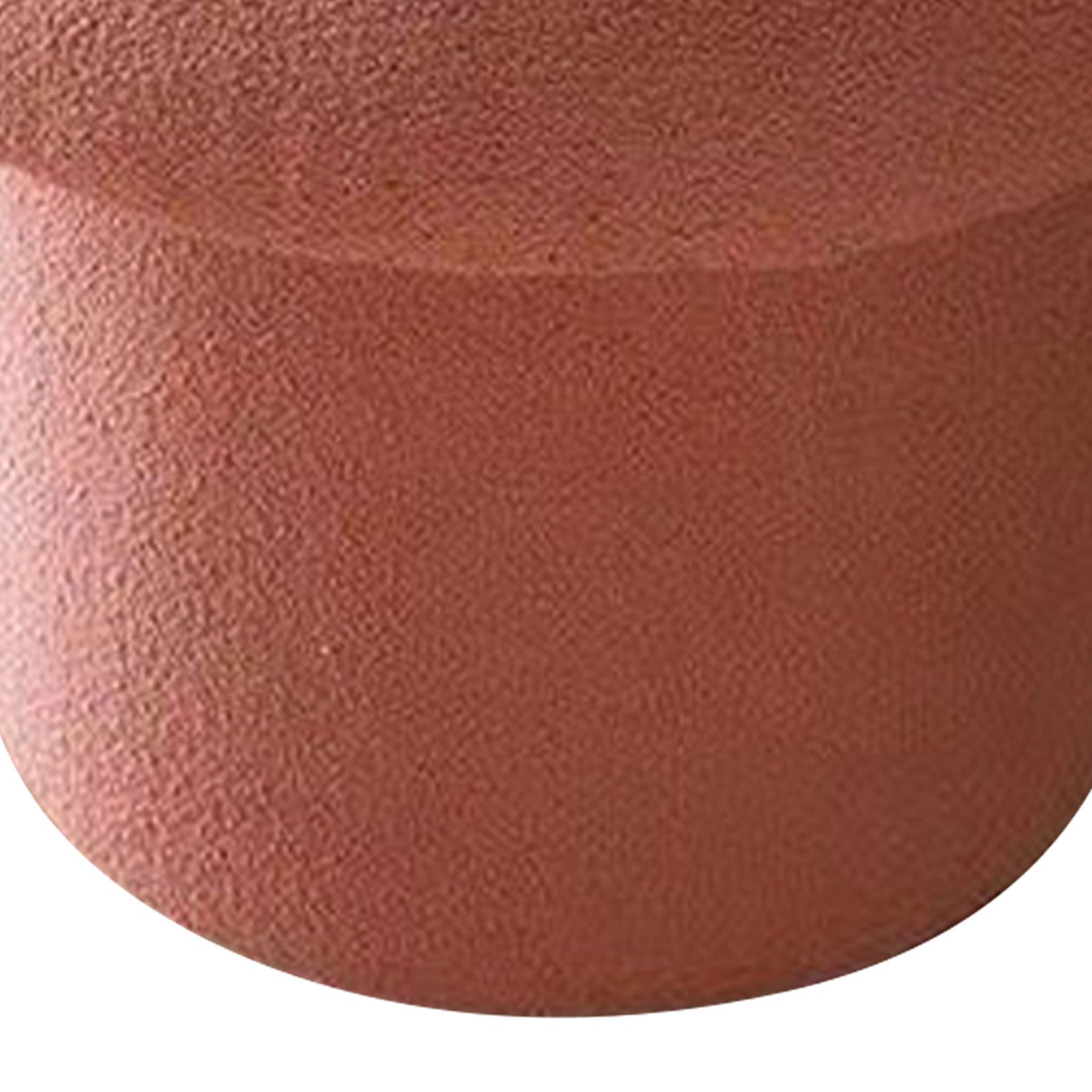 Sofa Bench Simple Modern Elastic Comfortable Soft Round Pine Wooden Foot Stool for Home Decoration Pink - Image 8