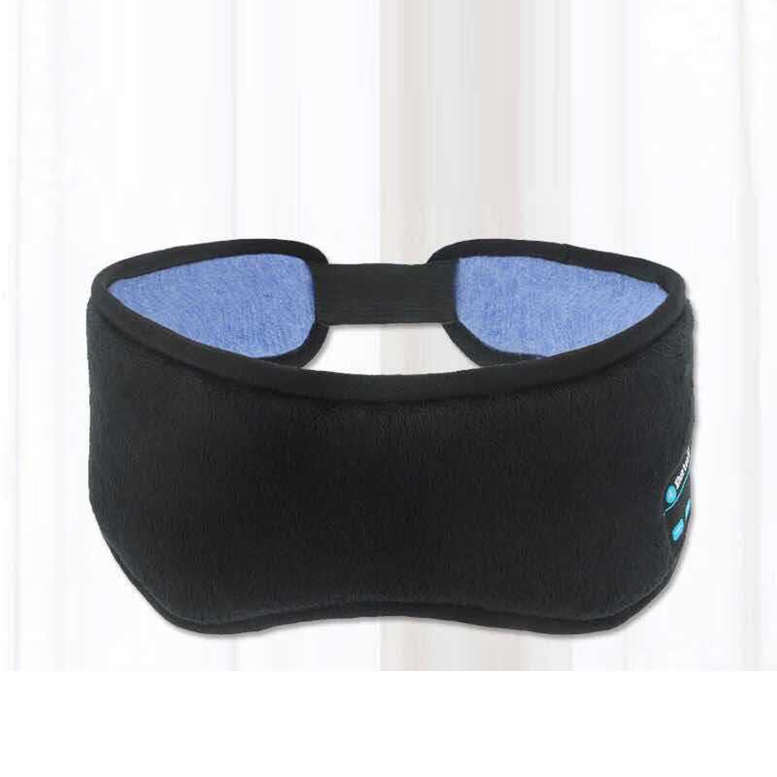 Smart Eye Mask Wireless Bluetooth 5.0 Music Communication Light Shading for Sleep Black - Image 2