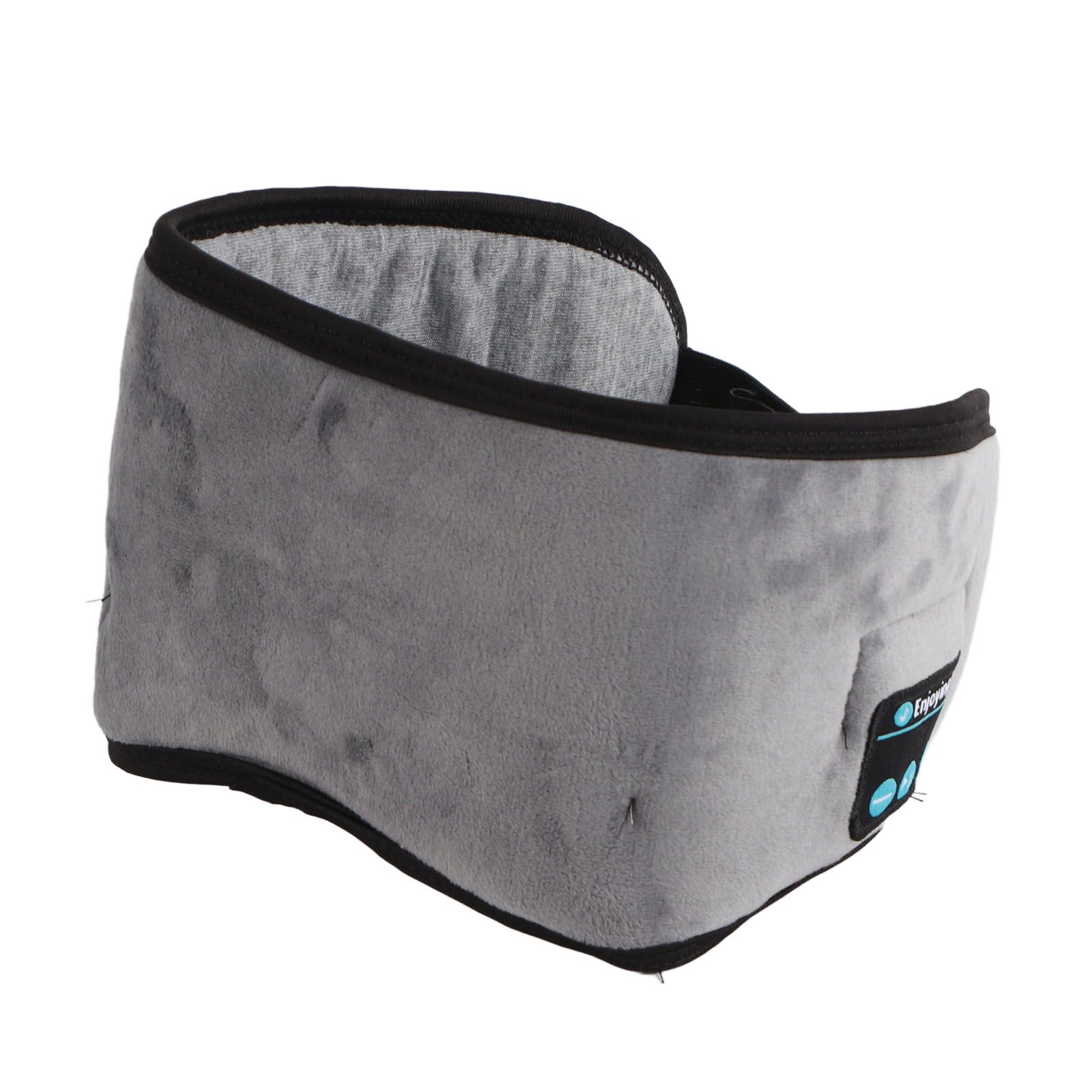 Smart Eye Mask Wireless Bluetooth 5.0 Music Communication Light Shading for Sleep Grey - Image 1