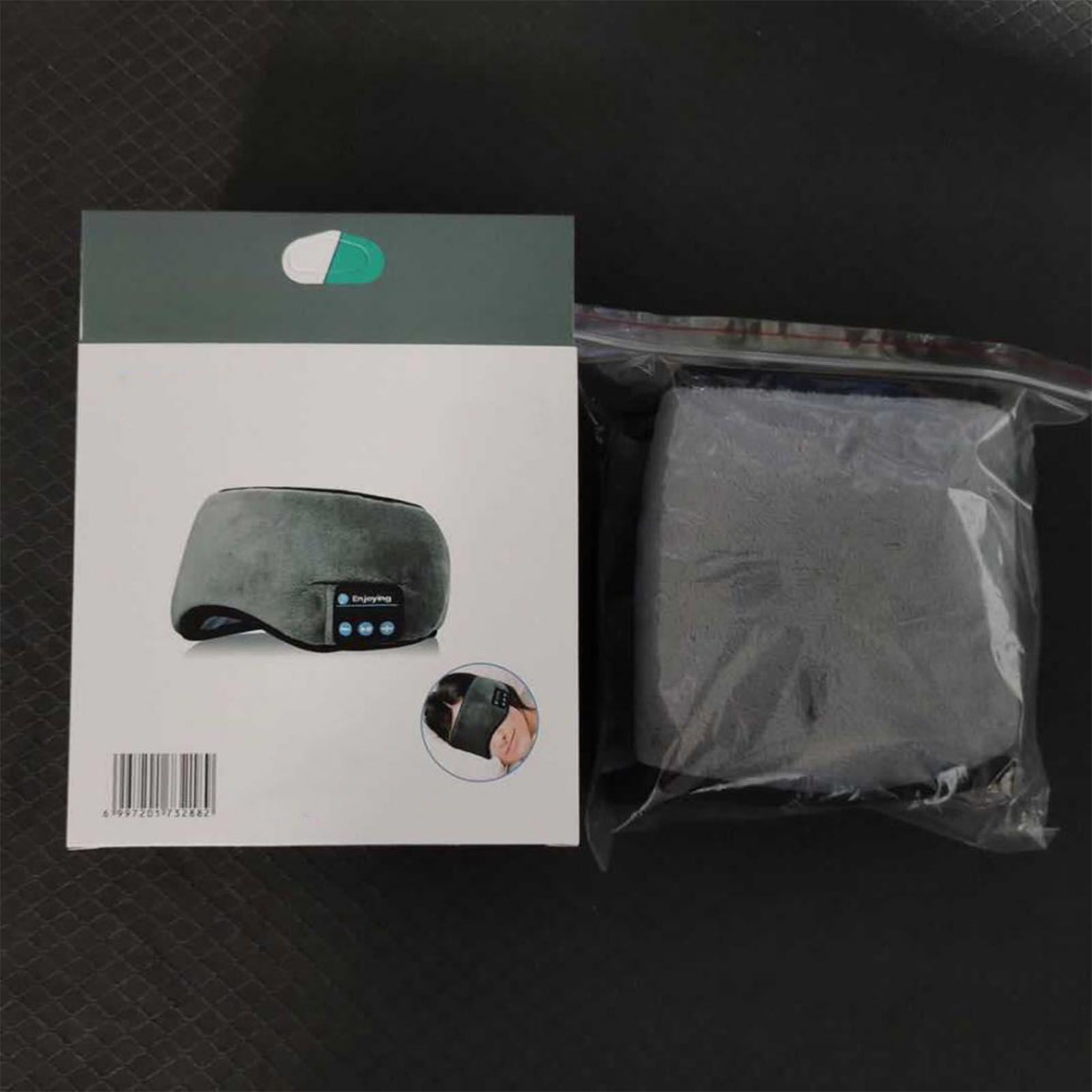 Smart Eye Mask Wireless Bluetooth 5.0 Music Communication Light Shading for Sleep Grey - Image 6