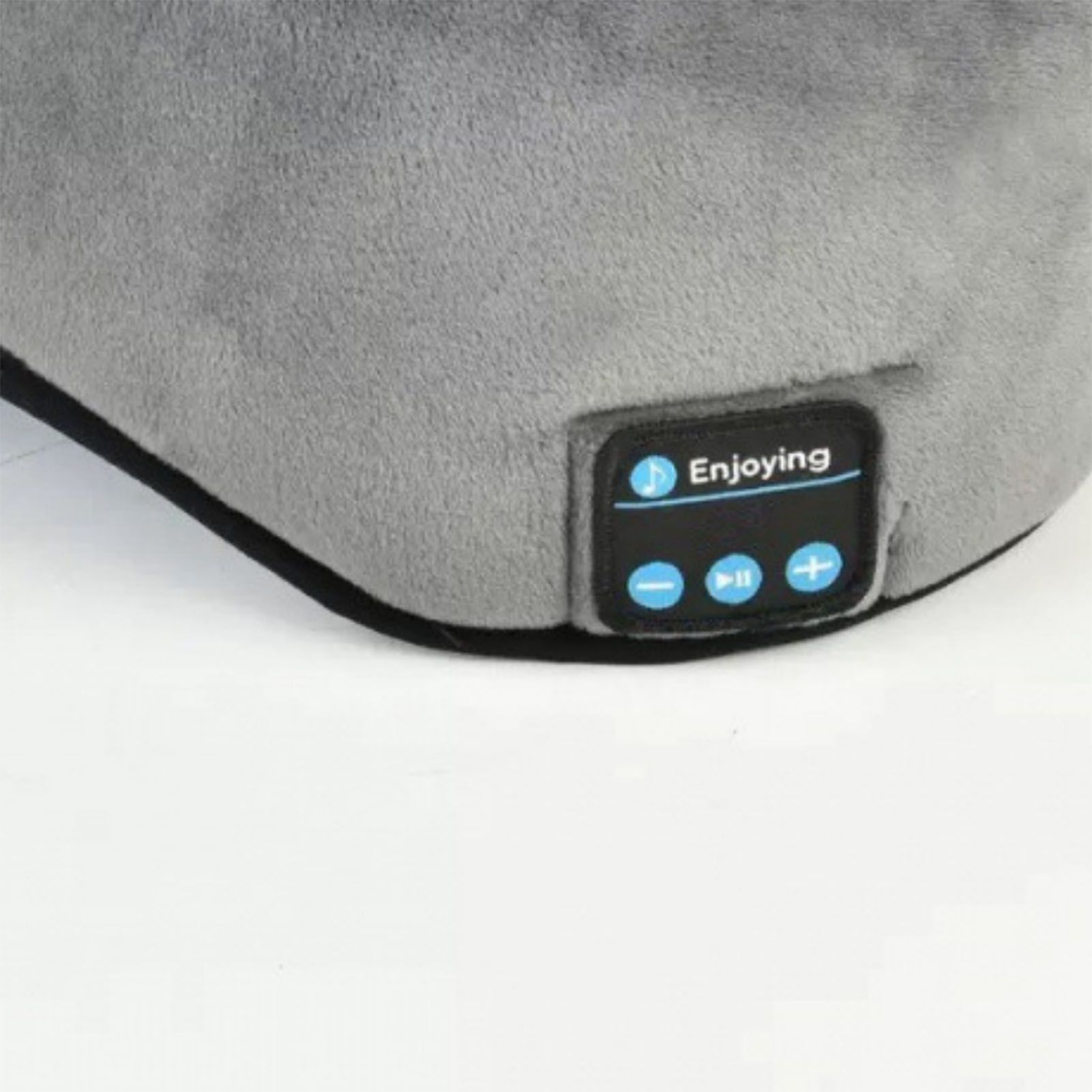 Smart Eye Mask Wireless Bluetooth 5.0 Music Communication Light Shading for Sleep Grey - Image 8