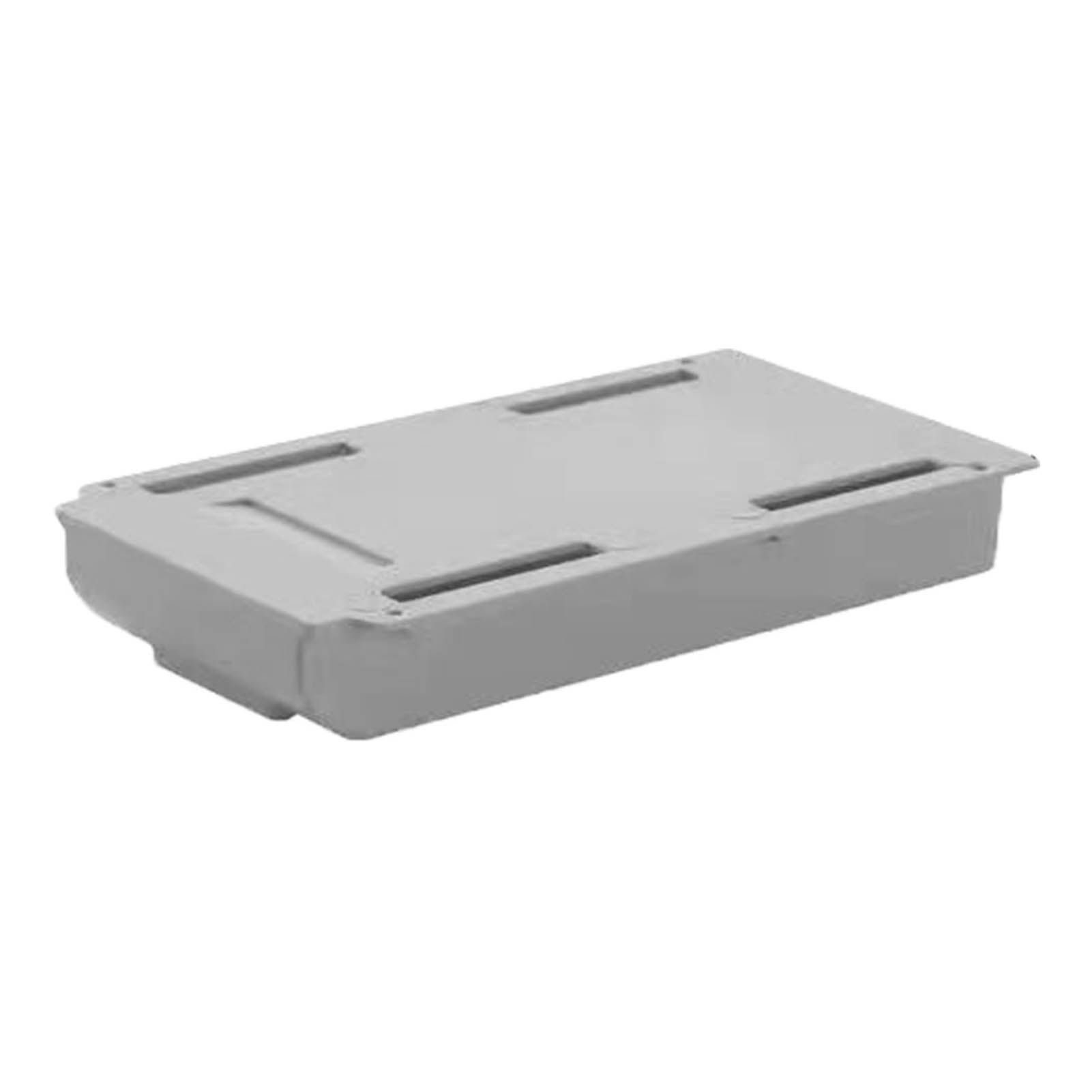 Under Desk Drawer Storage Box Security Punch Free Hidden Self Adhesive Pencil Tray Drawer for Stationery Makeup Pen S 22x11x3.5cm / 8.7x4.3x1.4in - Image 1