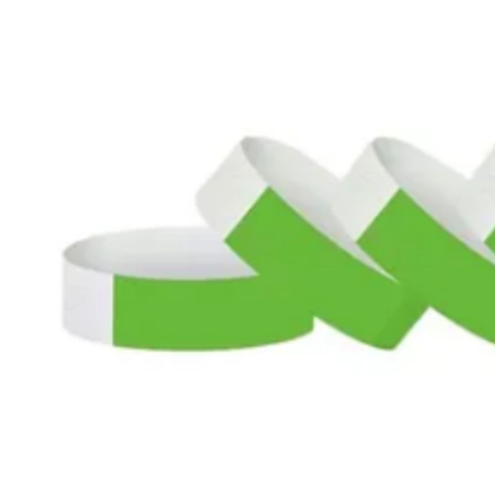 300pcs Synthetic Paper Wristbands Disposable Waterproof Paper Wrist Strap Event Wrist Bands for Amusement Park Green - Image 8