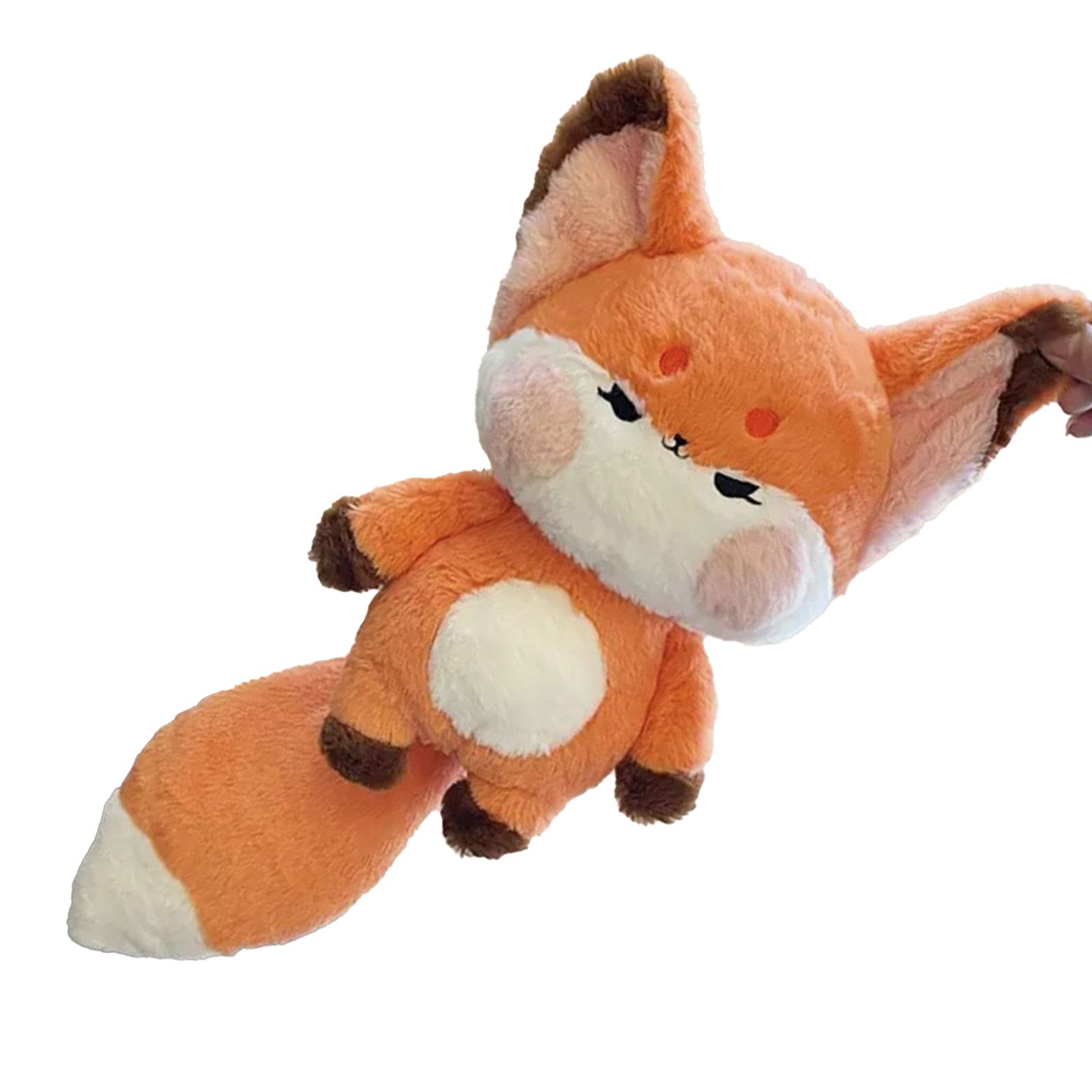 Fox Doll Cute Style Soft Plush Material Stuffed Cartoon Animal Toy for Kids Birthday Present Orange Full Length 60cm - Image 2
