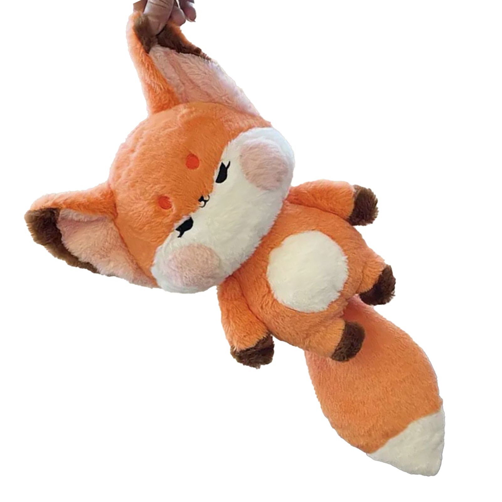 Fox Doll Cute Style Soft Plush Material Stuffed Cartoon Animal Toy for Kids Birthday Present Orange Full Length 60cm - Image 3