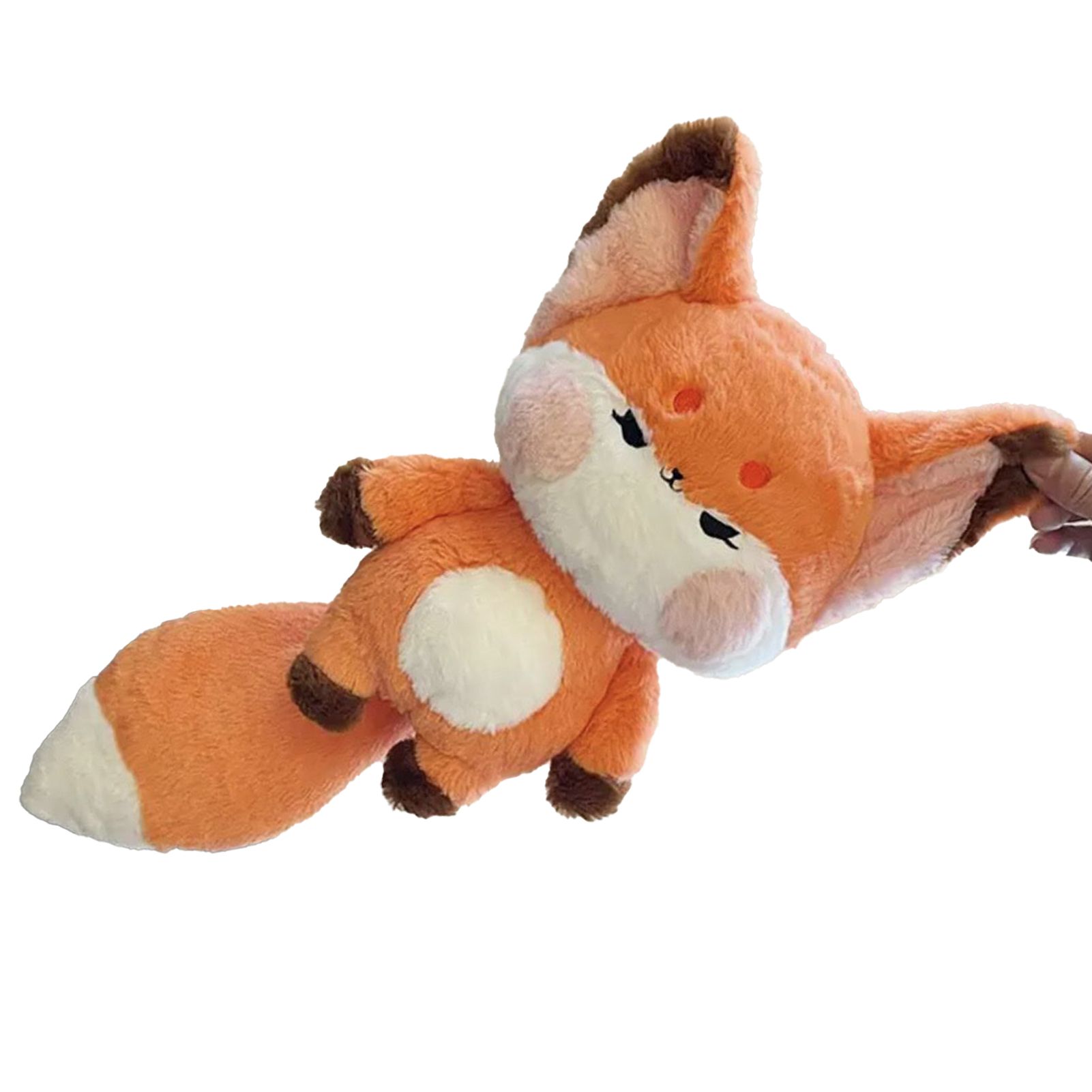 Fox Doll Cute Style Soft Plush Material Stuffed Cartoon Animal Toy for Kids Birthday Present Orange Full Length 60cm - Image 4