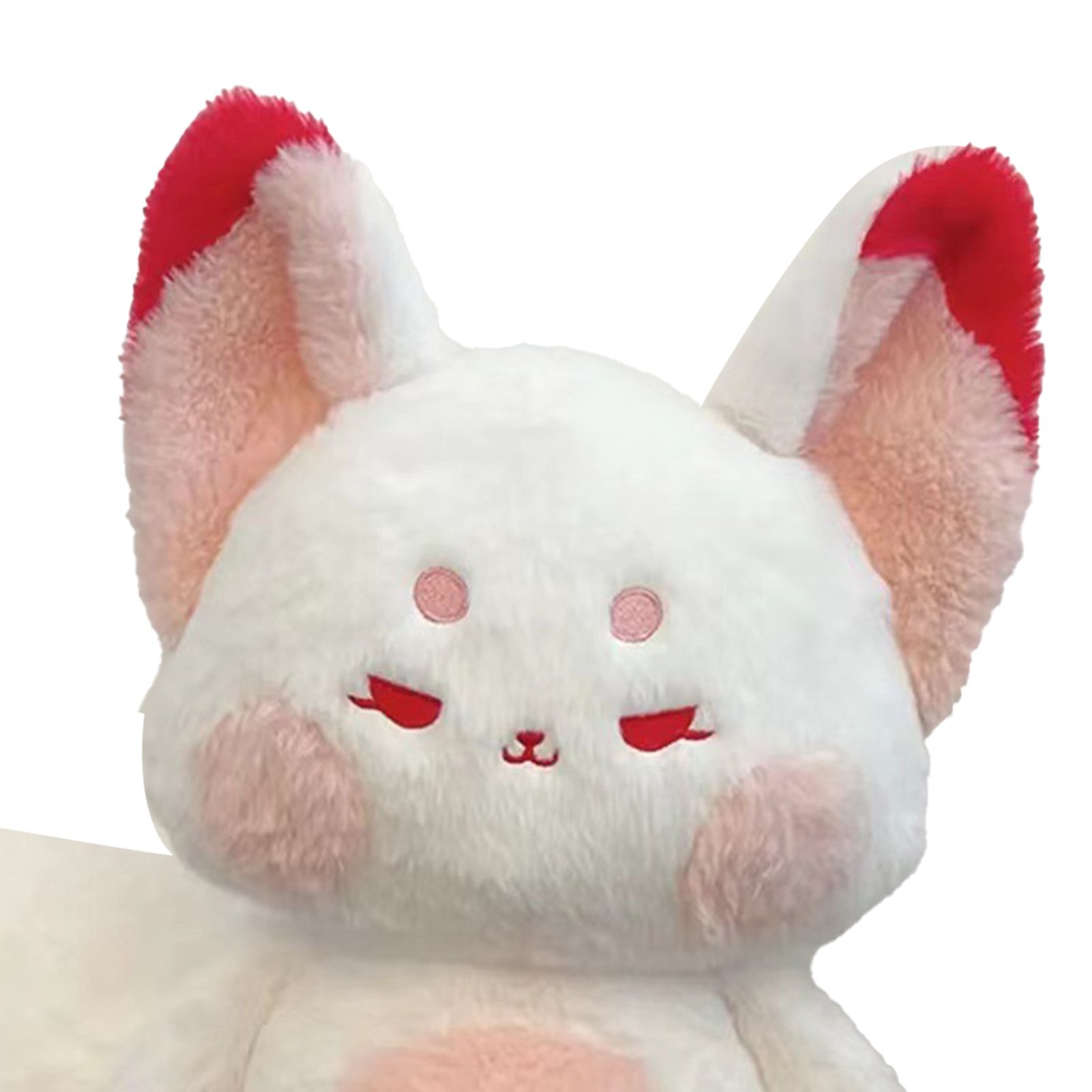 Fox Doll Cute Style Soft Plush Material Stuffed Cartoon Animal Toy for Kids Birthday Present Red Pink Full Length 60cm - Image 5
