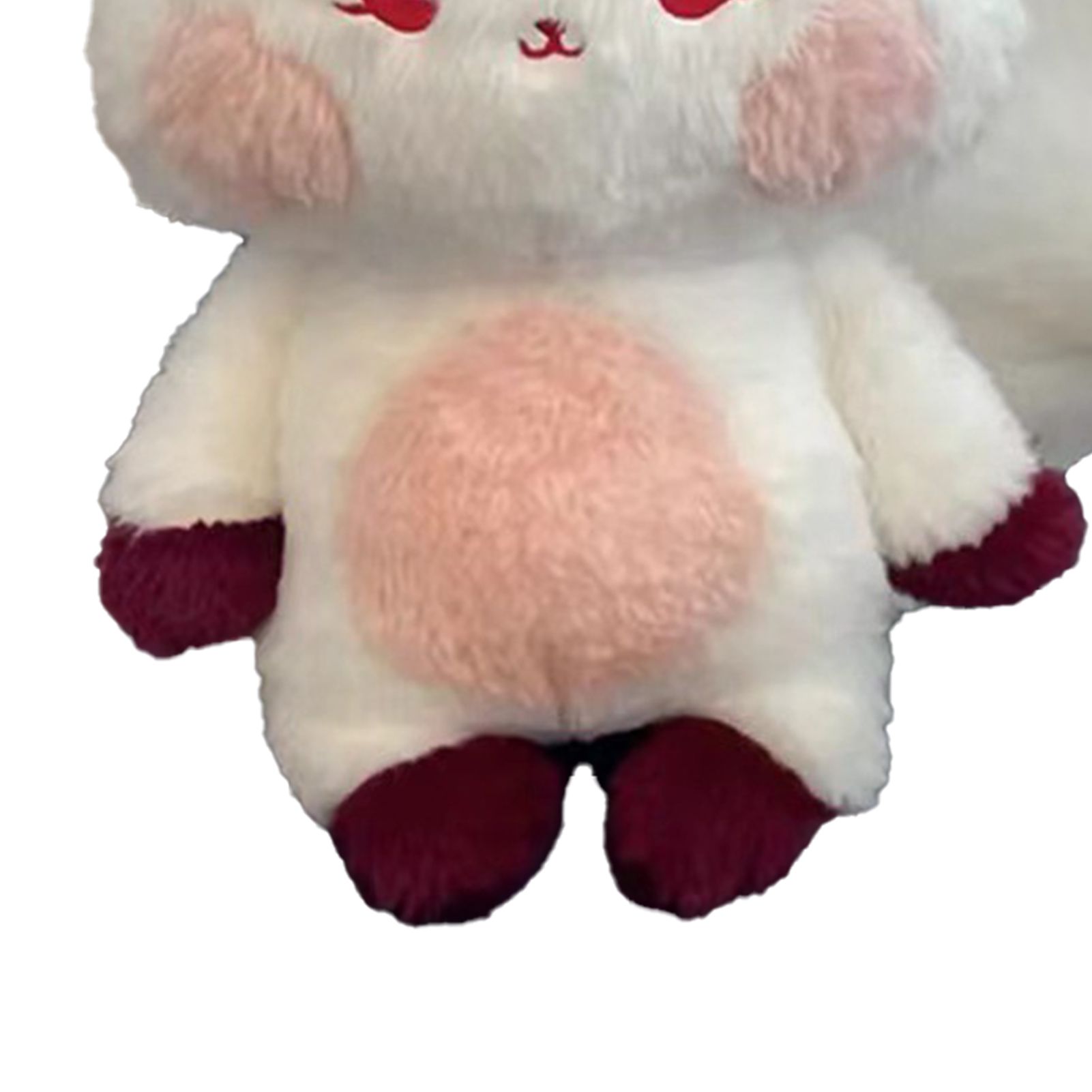Fox Doll Cute Style Soft Plush Material Stuffed Cartoon Animal Toy for Kids Birthday Present Red Pink Full Length 60cm - Image 6