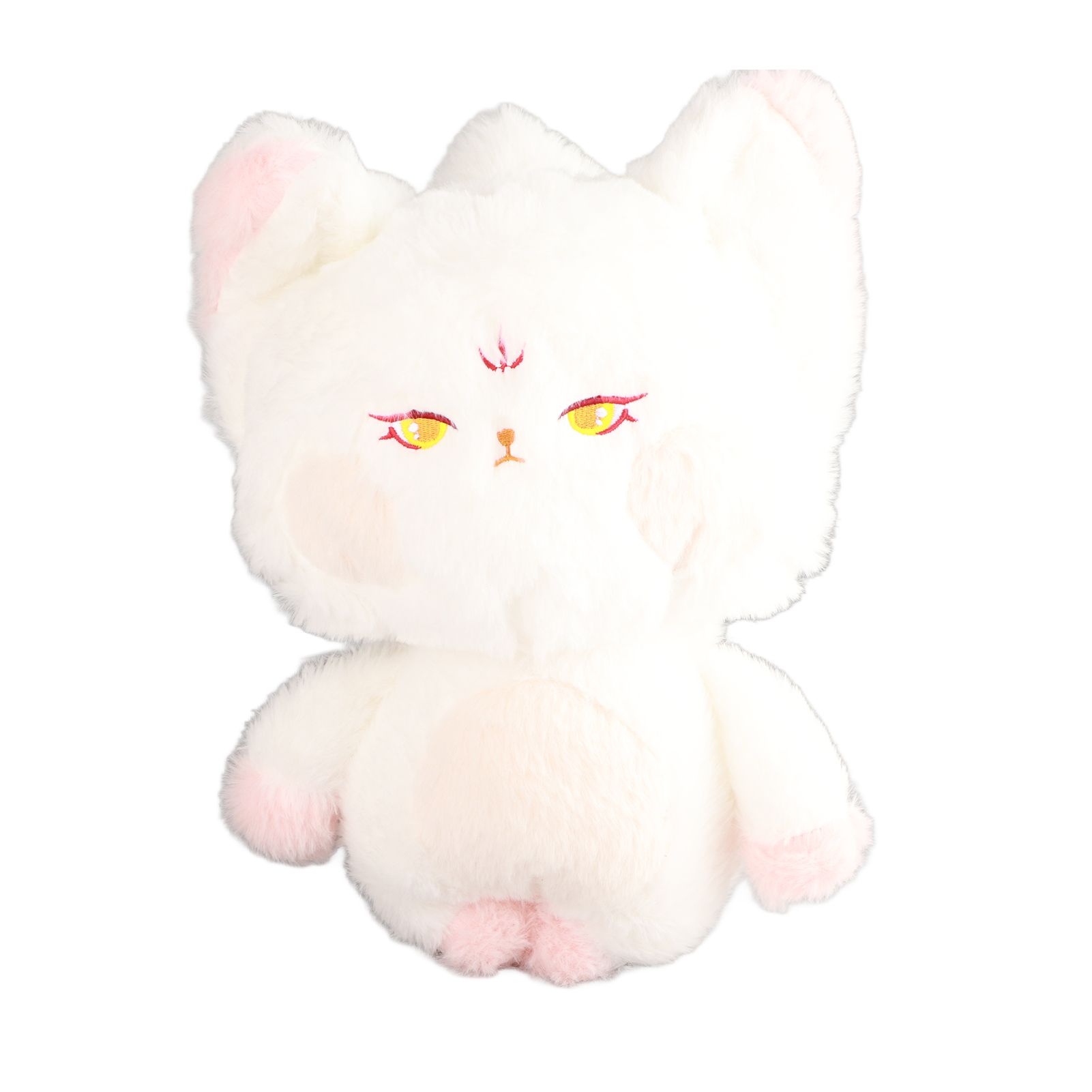 Fox Doll Cute Style Soft Plush Material Stuffed Cartoon Animal Toy for Kids Birthday Present Golden Eye Full Length 60cm - Image 1