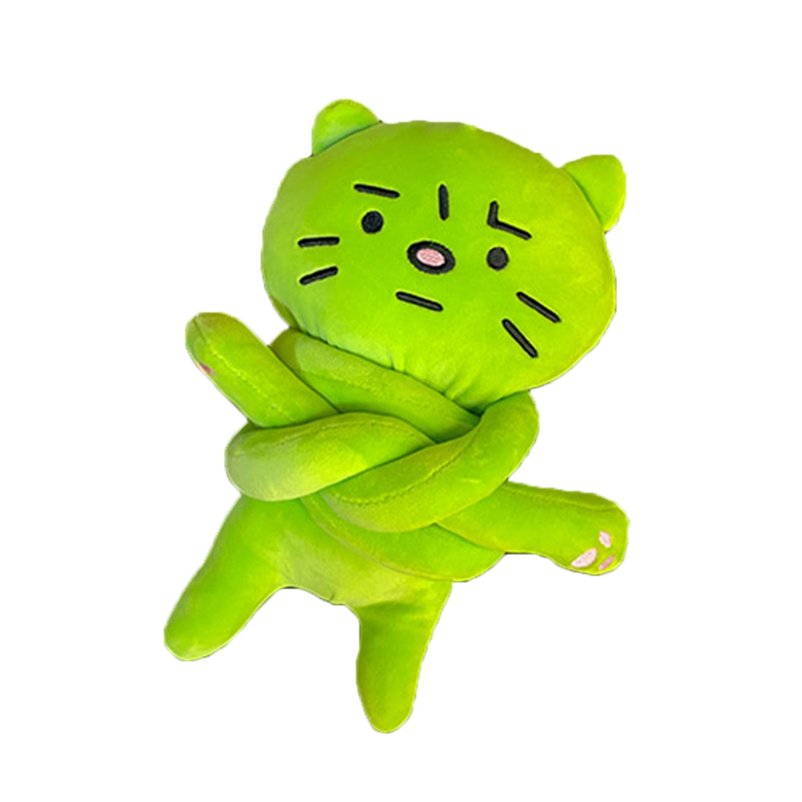 Plush Toy Shoulder Bag Cartoon Long Arm Anxiety Kitty Plush Purse Bag for Shopping Traveling - Image 3