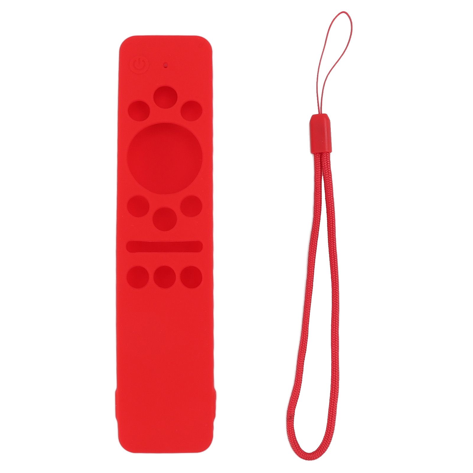 Silicone Protective Cover Case for Samsung Smart TV Remote Control BN59 01259E 1259B 1312A 1312B Red - Image 1