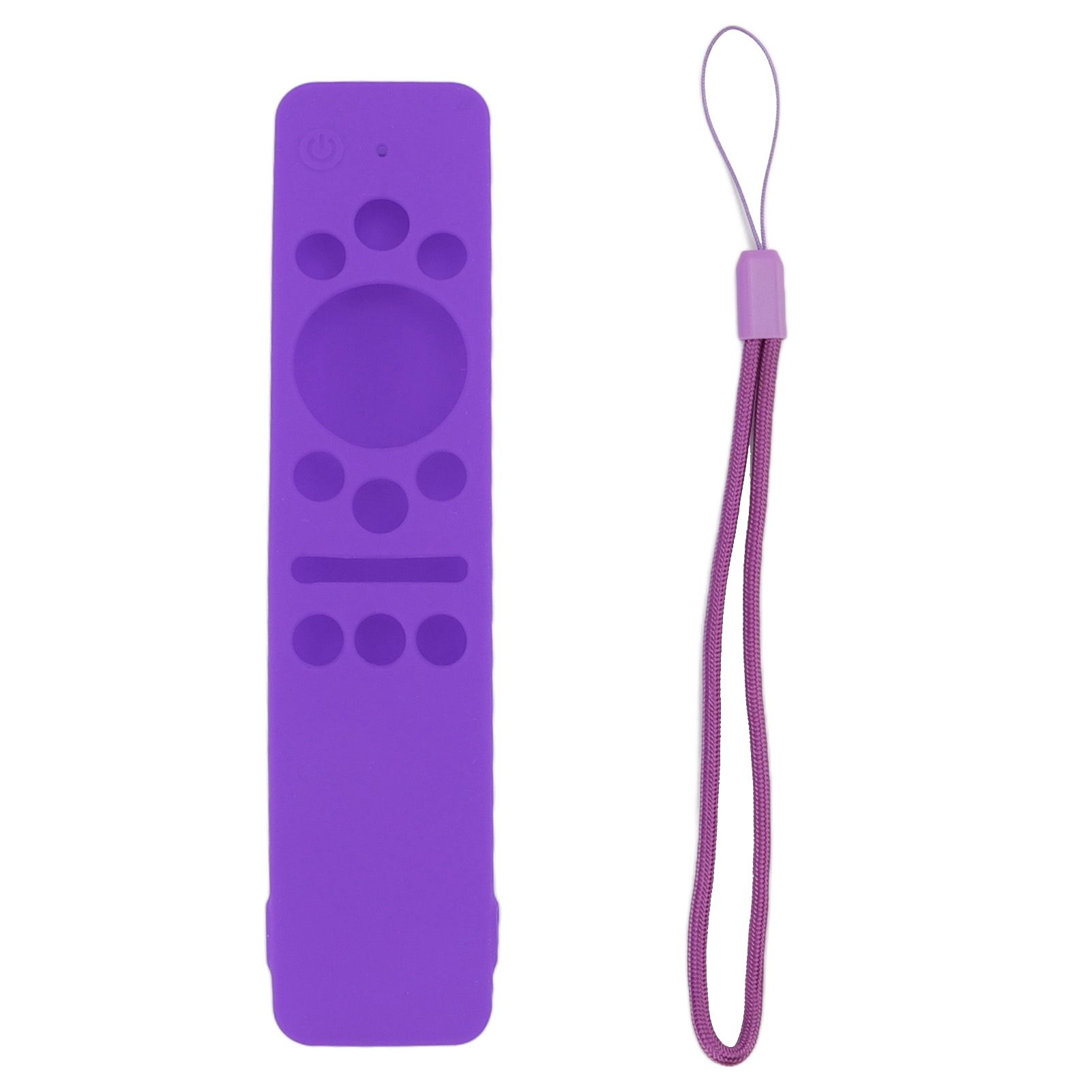 Silicone Protective Cover Case for Samsung Smart TV Remote Control BN59 01259E 1259B 1312A 1312B Purple - Image 1