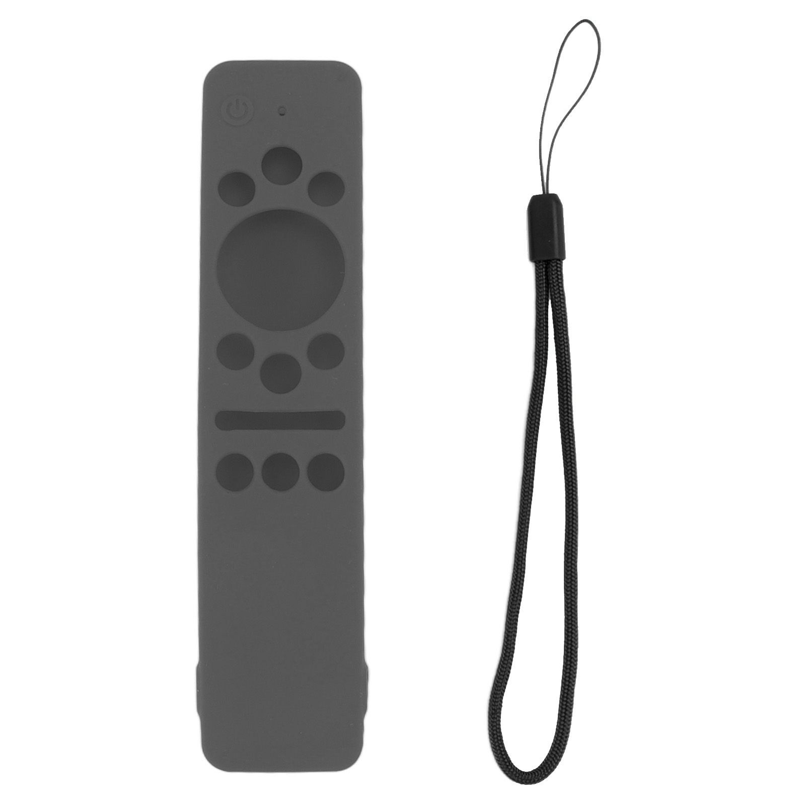 Silicone Protective Cover Case for Samsung Smart TV Remote Control BN59 01259E 1259B 1312A 1312B Gray - Image 1