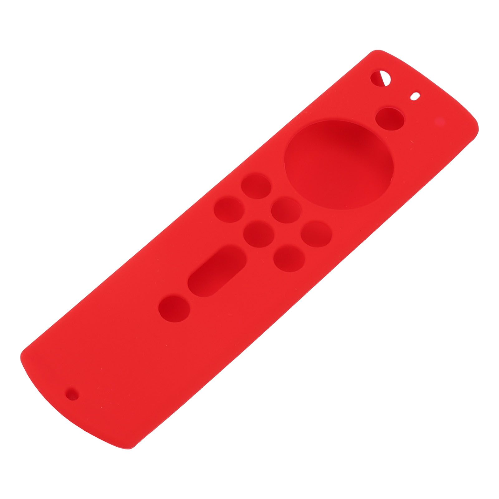 Silicone Protective Case for Fire TV Stick 4K 2018 Remote Control Shockproof Anti Slip Protective Cover Red - Image 2