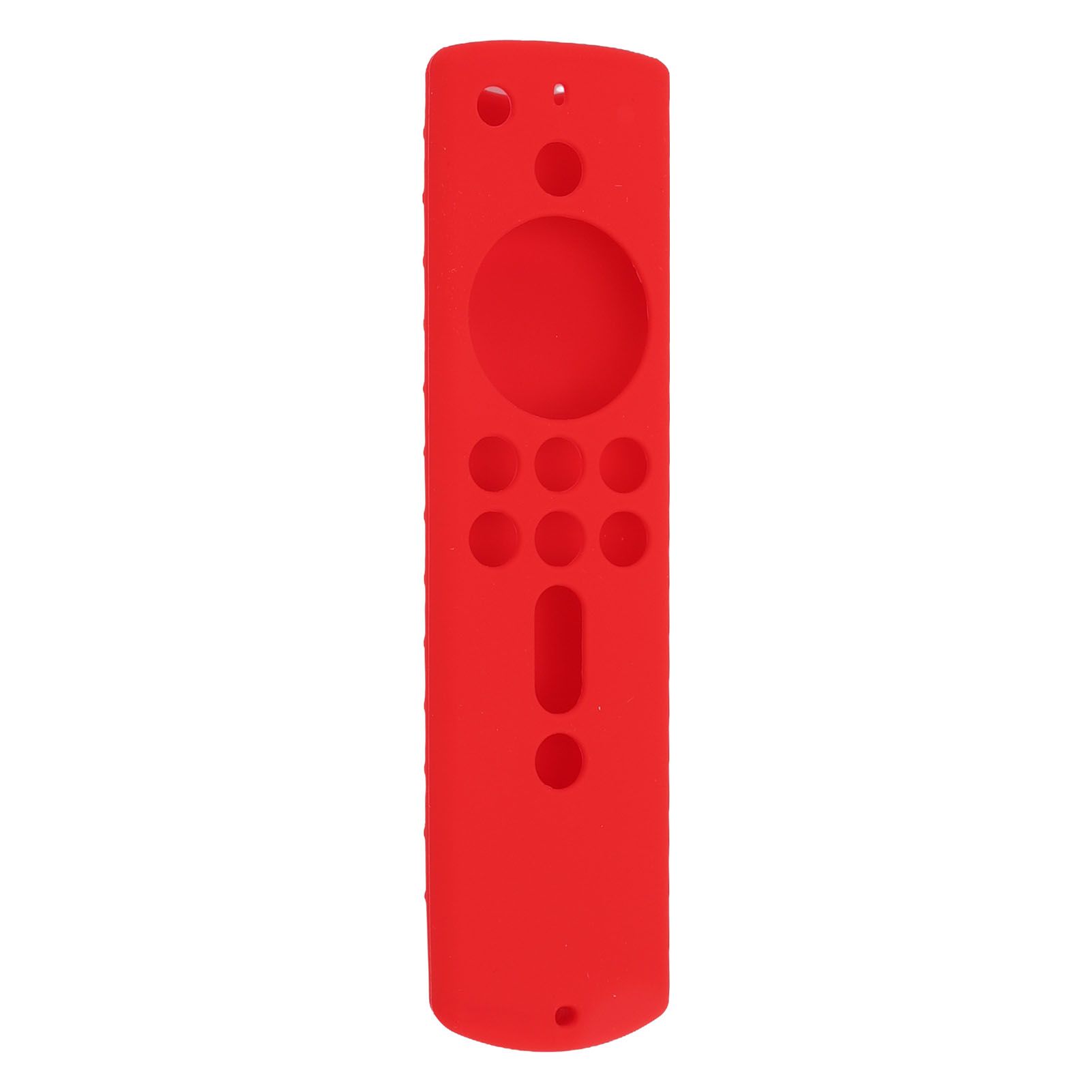 Silicone Protective Case for Fire TV Stick 4K 2018 Remote Control Shockproof Anti Slip Protective Cover Red - Image 6