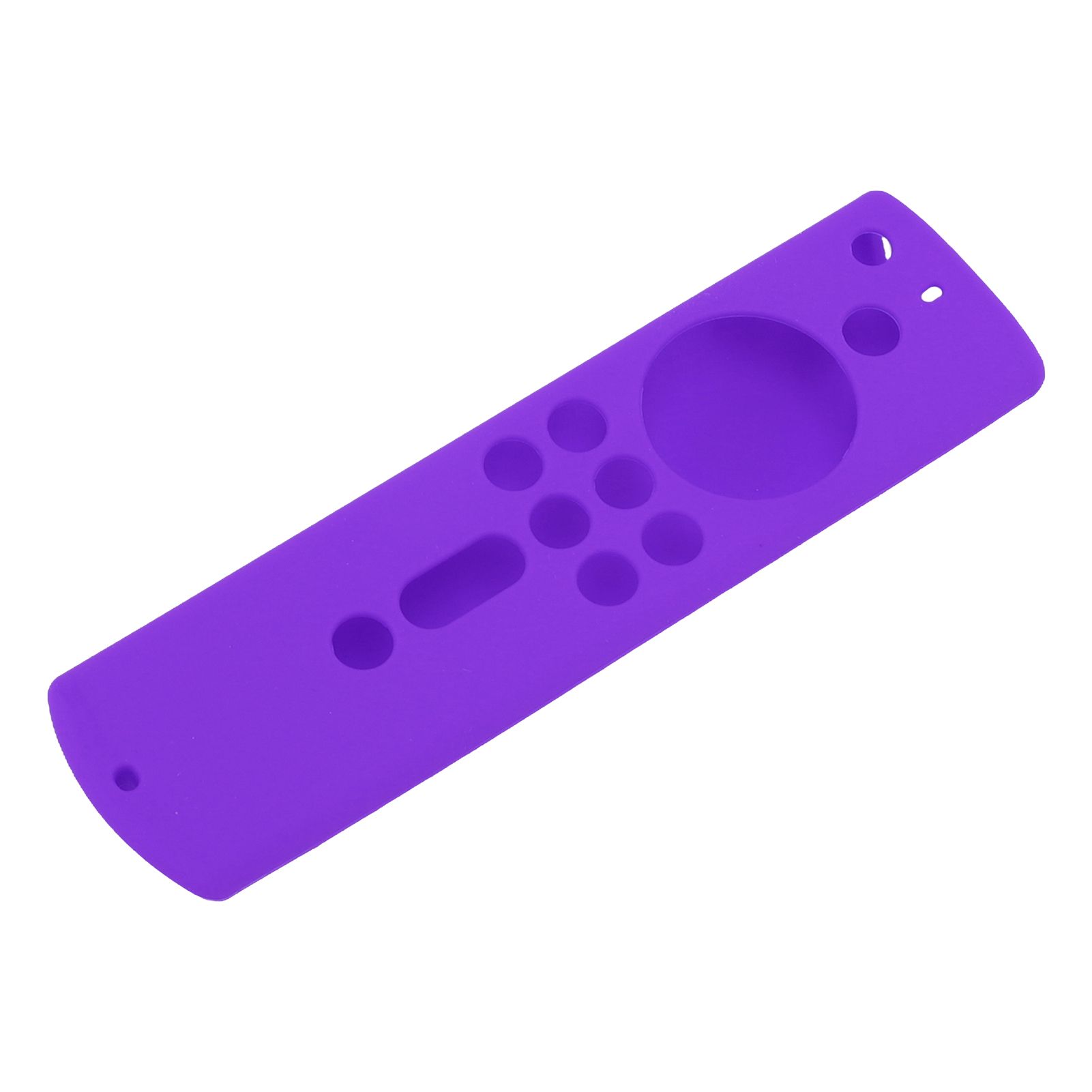 Silicone Protective Case for Fire TV Stick 4K 2018 Remote Control Shockproof Anti Slip Protective Cover Purple - Image 3