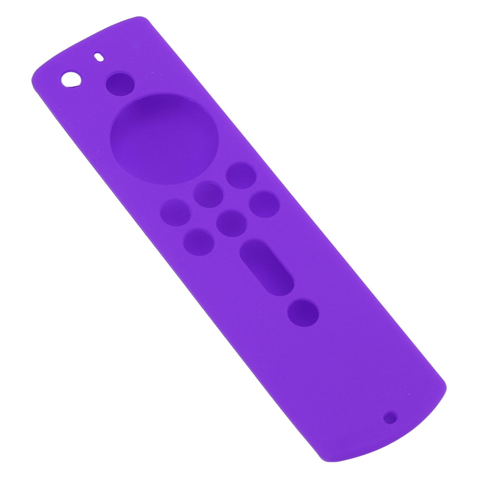Silicone Protective Case for Fire TV Stick 4K 2018 Remote Control Shockproof Anti Slip Protective Cover Purple - Image 4