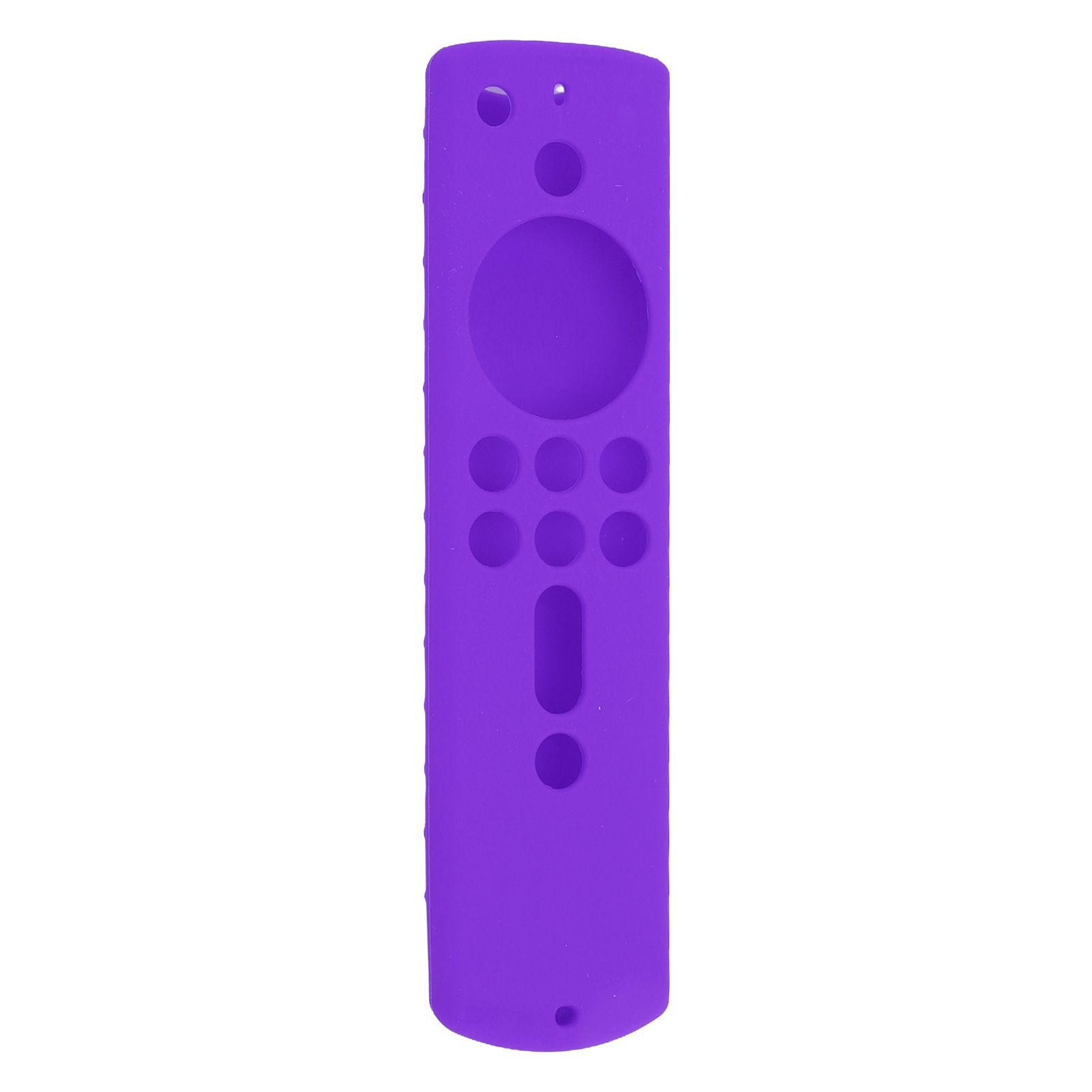 Silicone Protective Case for Fire TV Stick 4K 2018 Remote Control Shockproof Anti Slip Protective Cover Purple - Image 6