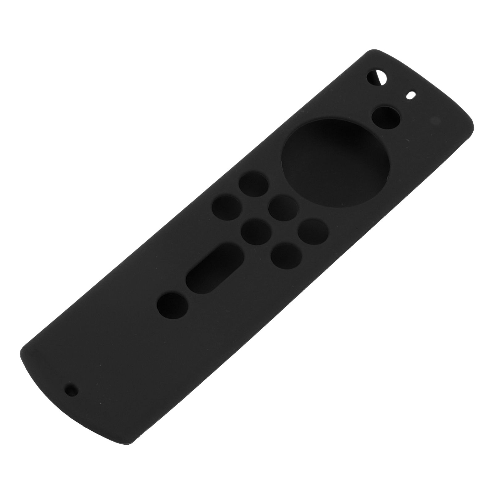 Silicone Protective Case for Fire TV Stick 4K 2018 Remote Control Shockproof Anti Slip Protective Cover Black - Image 2