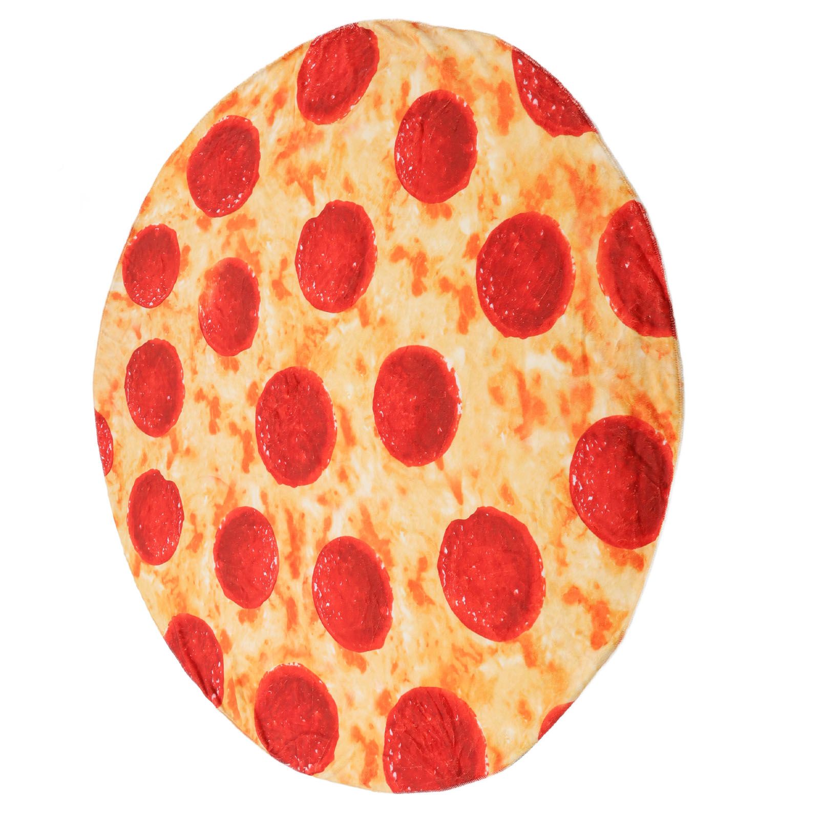 Pizza Blanket for Adults and Kids Soft Flannel Throw Blanket Comfortable Vivid Funny Food Throw for Home - Image 6