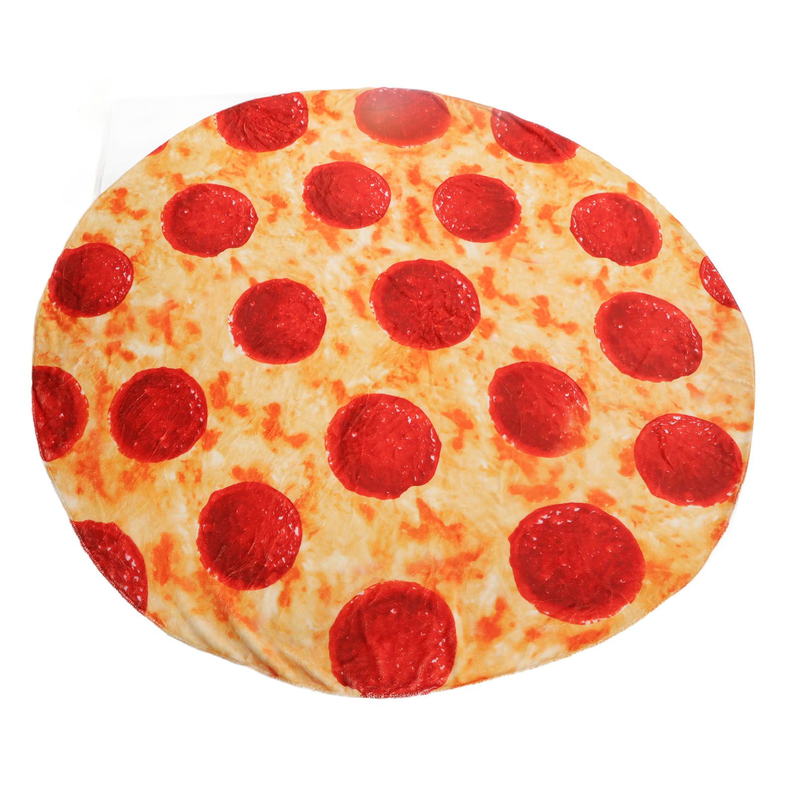 Pizza Blanket for Adults and Kids Soft Flannel Throw Blanket Comfortable Vivid Funny Food Throw for Home - Image 7