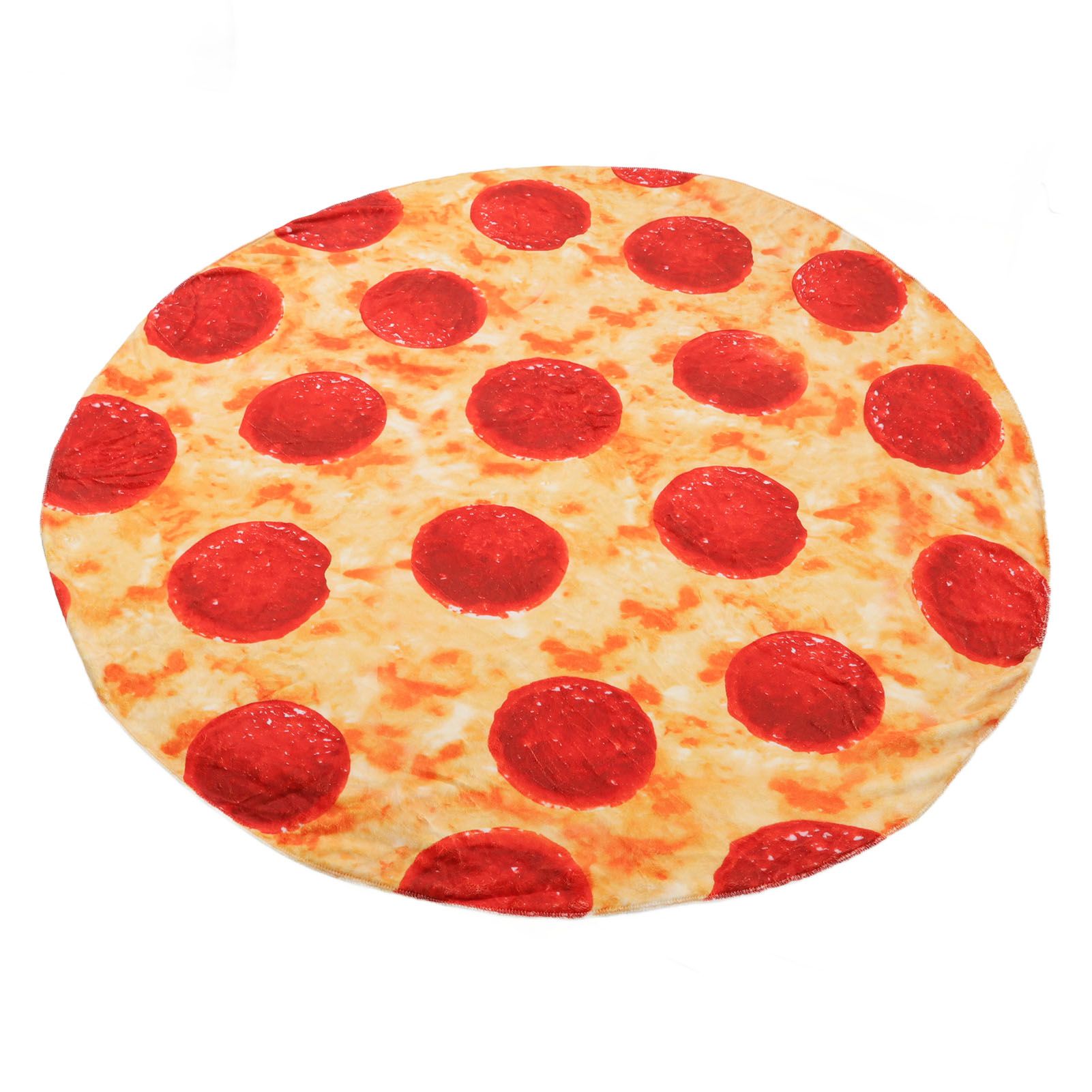 Pizza Blanket for Adults and Kids Soft Flannel Throw Blanket Comfortable Vivid Funny Food Throw for Home - Image 8