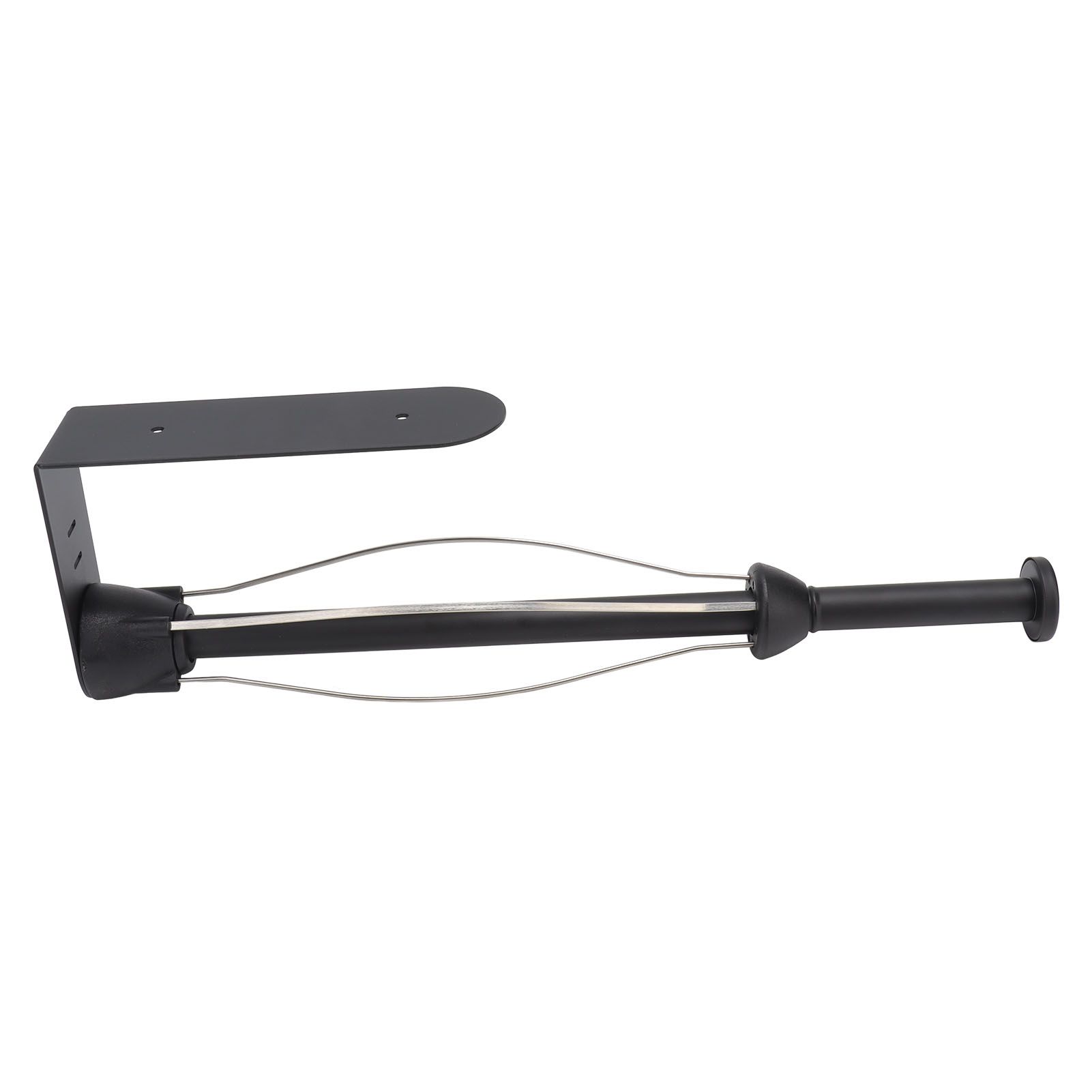 Single Hand Operable Paper Towel Holder Stainless Steel Wall Mount Paper Towel Rack for Kitchen Bathroom - Image 2