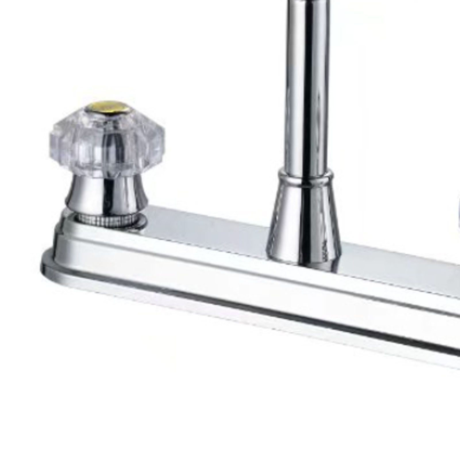 Kitchen Sink Faucet with Pull Down Sprayer Cold and Hot Water Brushed Stainless Steel Faucet Water Tap - Image 7