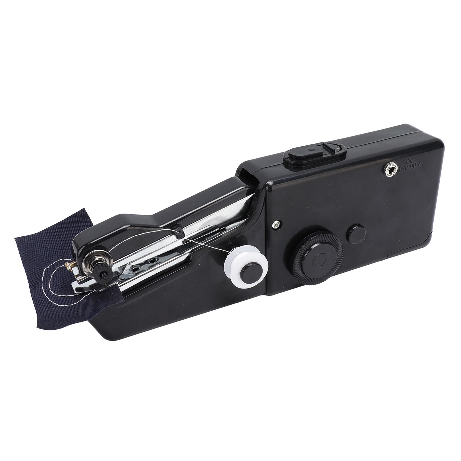 Handheld Sewing Machine Smoothing Stitching Portable Electric Sewing Tool for Home Travel Black - Image 2