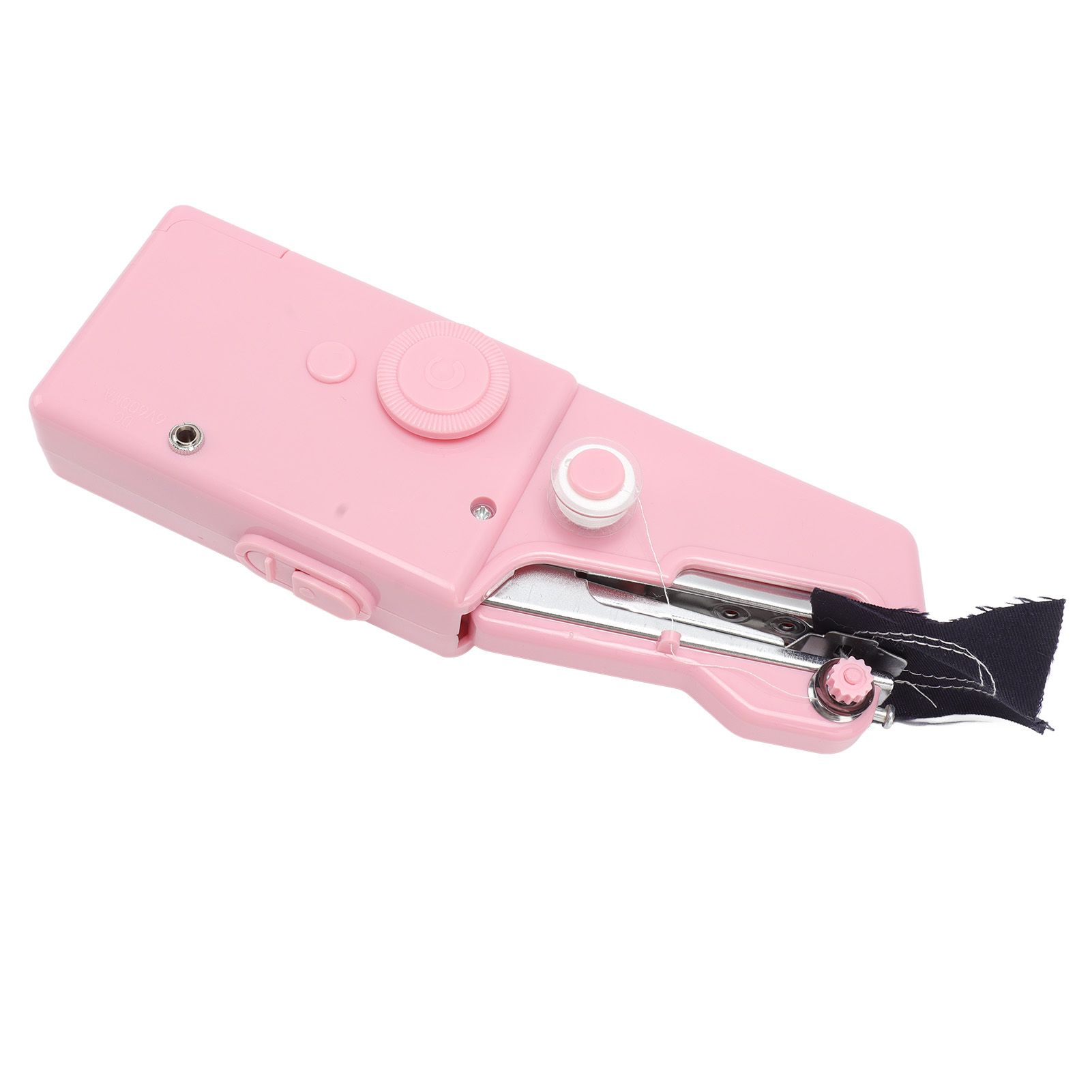 Handheld Sewing Machine Smoothing Stitching Portable Electric Sewing Tool for Home Travel Pink - Image 4