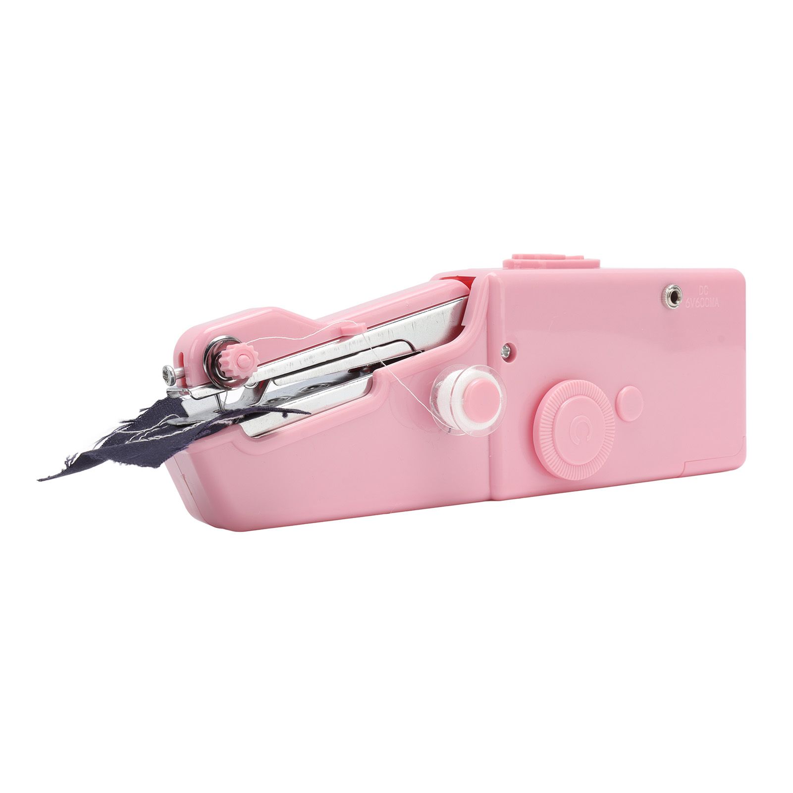 Handheld Sewing Machine Smoothing Stitching Portable Electric Sewing Tool for Home Travel Pink - Image 8