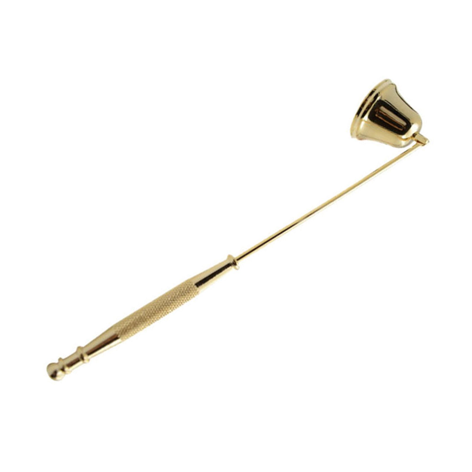 Candle Snuffer Bell Shaped Iron Electroplating Candle Extinguisher for Home Candle Tool Gold - Image 3