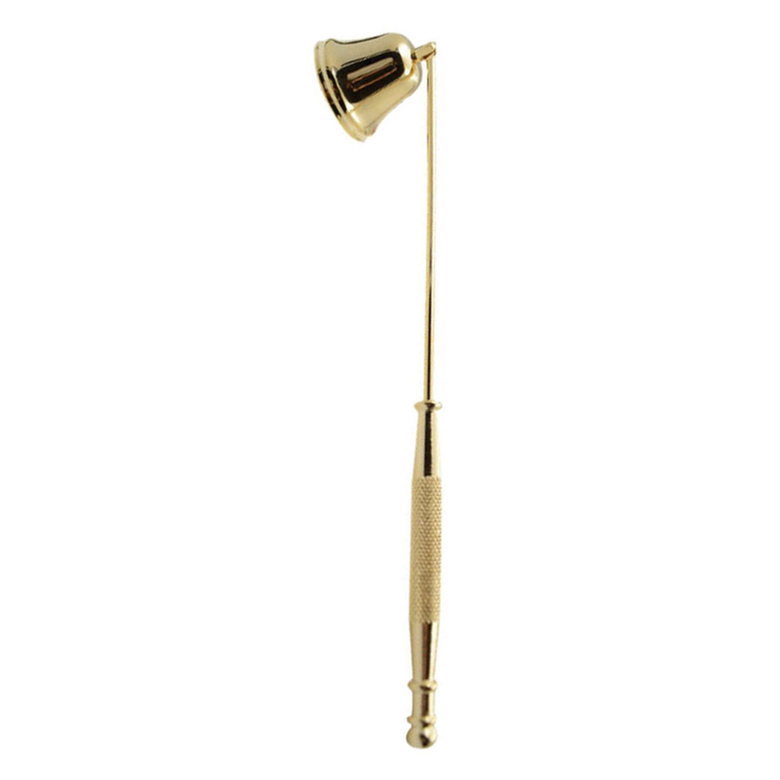 Candle Snuffer Bell Shaped Iron Electroplating Candle Extinguisher for Home Candle Tool Gold - Image 4