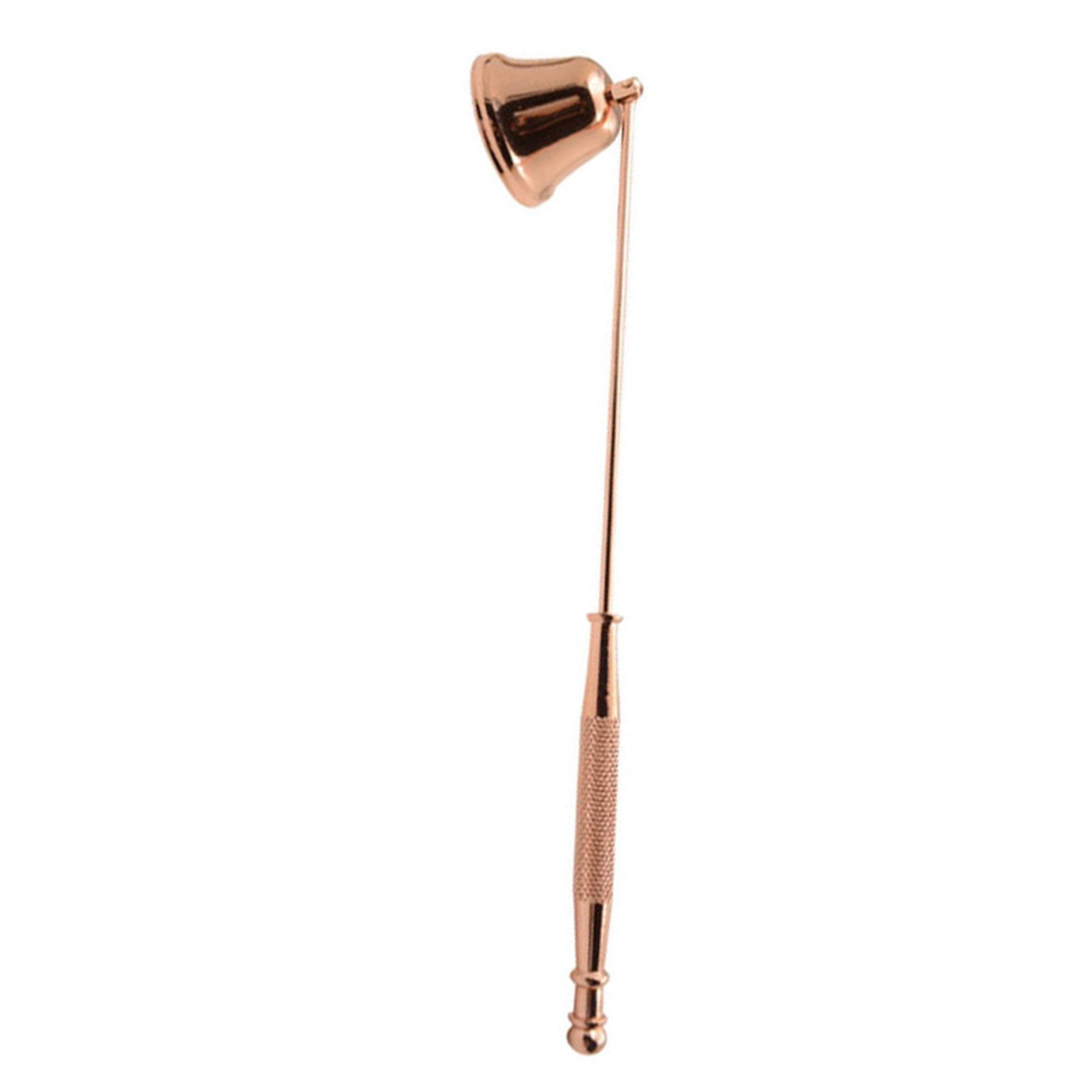 Candle Snuffer Bell Shaped Iron Electroplating Candle Extinguisher for Home Candle Tool Rose Gold - Image 4