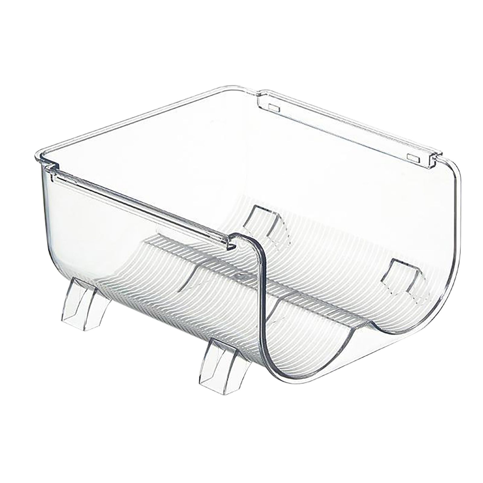 Water Bottle Organizer Transparent Stackable Space Saving Water Bottle Storage Holder Rack for Vacuum Cup 2 Grids - Image 2