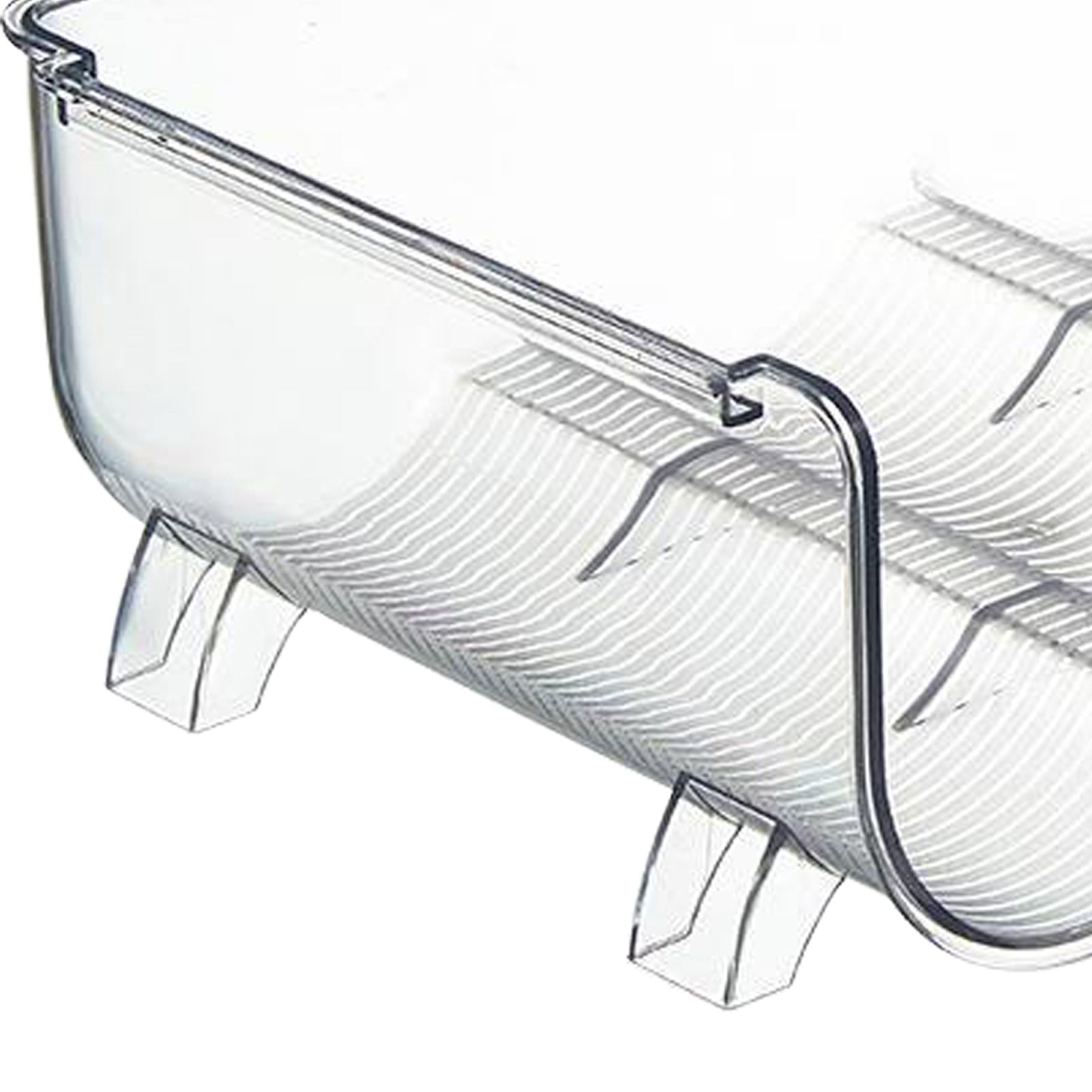 Water Bottle Organizer Transparent Stackable Space Saving Water Bottle Storage Holder Rack for Vacuum Cup 3 Grids - Image 8