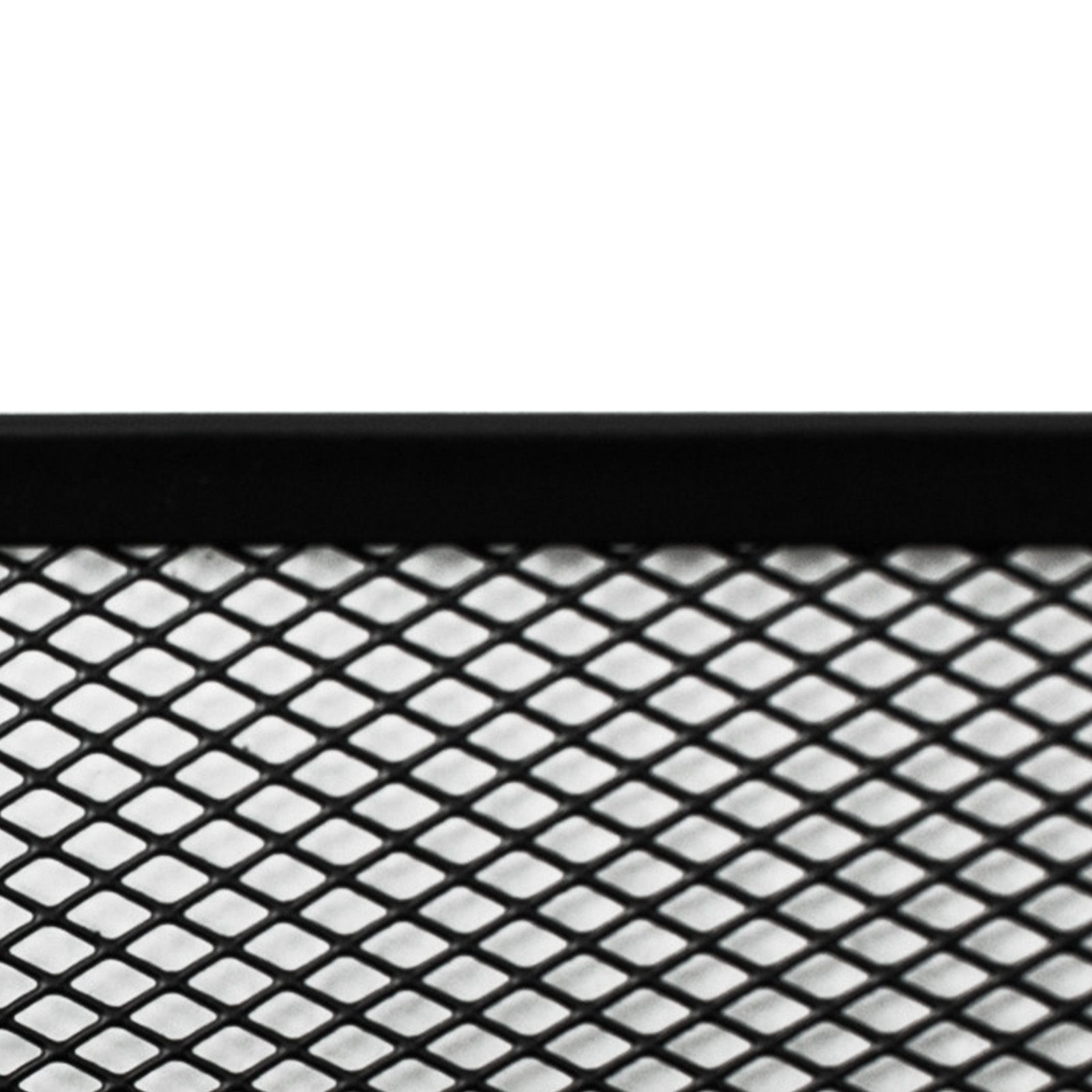 5 Tier Wall File Organizer Vertical Placement Glossy Edges Wall Mount File Holder with Hanging Hole for Office Black - Image 7