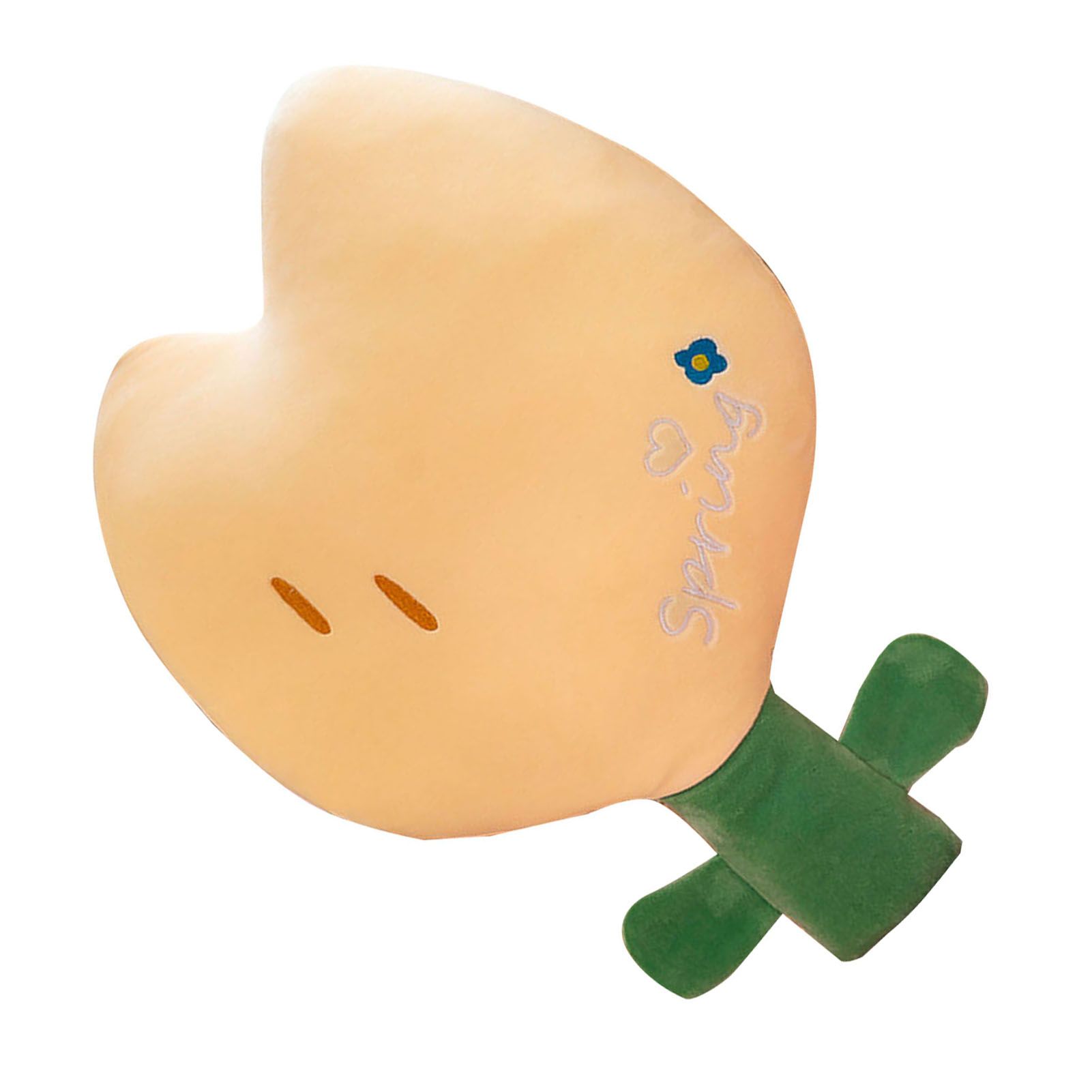 Flower Pillow Simulation Cute Cartoon Animation Flower Doll Sleeping Pillow Plush Toys Yellow L - Image 4