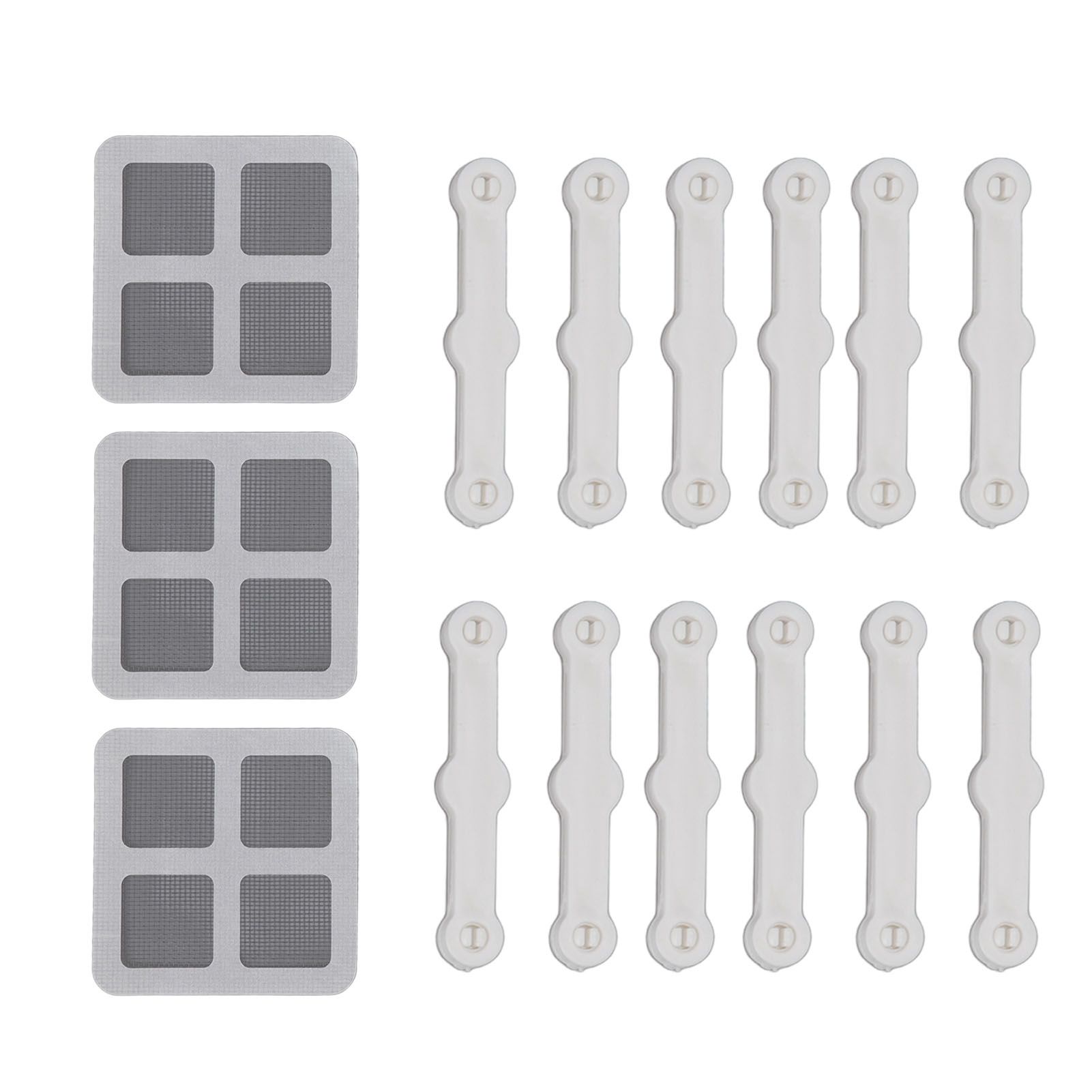 12Pcs Screen Window Clips Home Windows Mounting Buckle for Fly Screen Insect Protection - Image 1