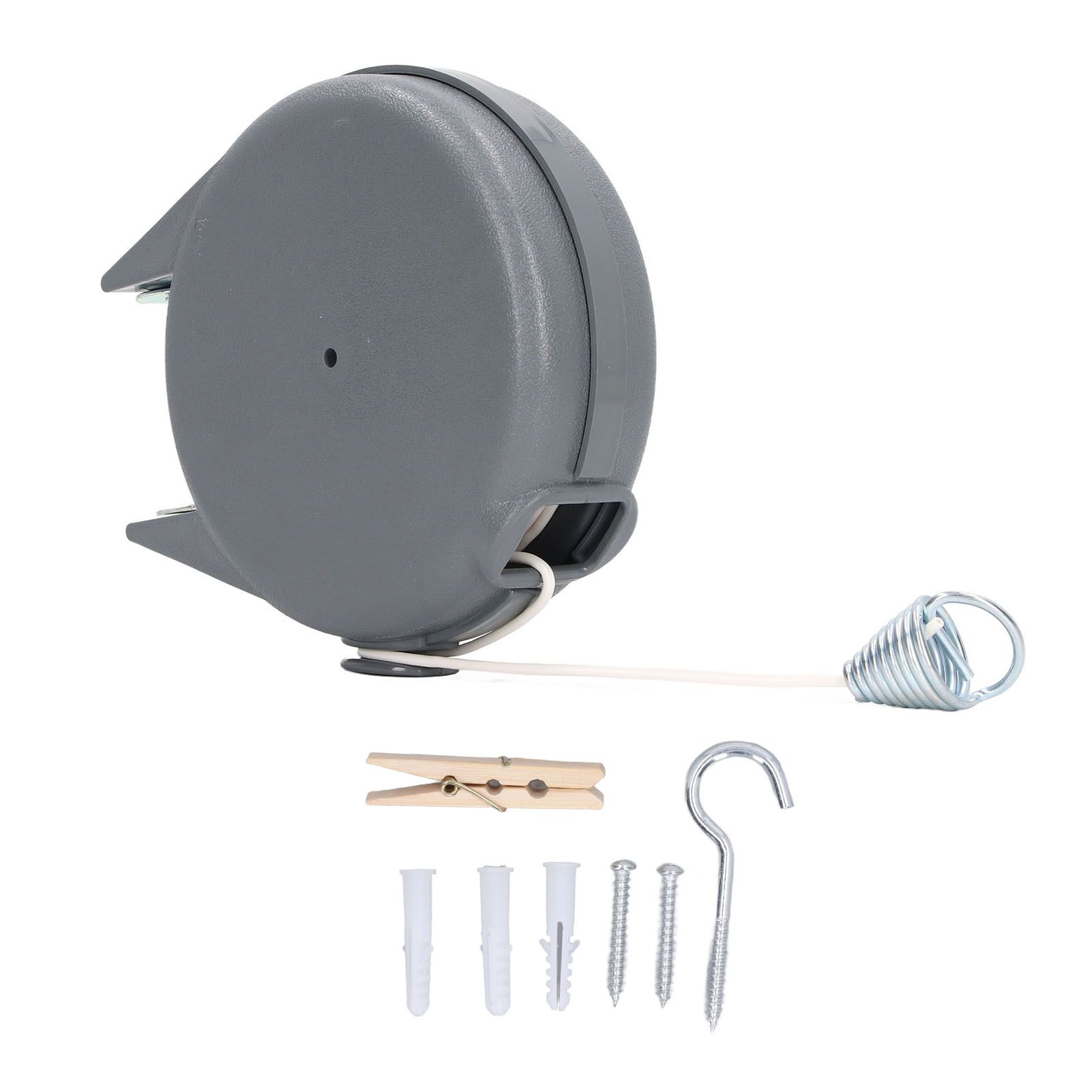 Retractable Clothesline Sturdy Durable Lightweight Clothes Drying Line for Home Indoor Outdoor - Image 4