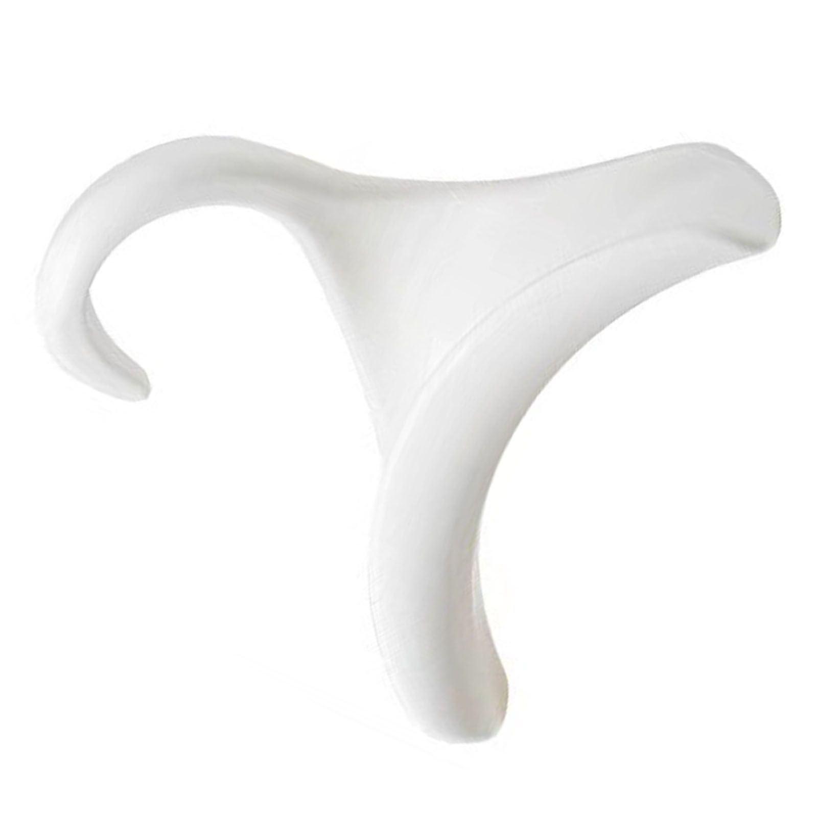 Purse Hanger Bag Arc Door Closet Hanger Hook for Satchel Coat Haversack Belt Storage White - Image 4