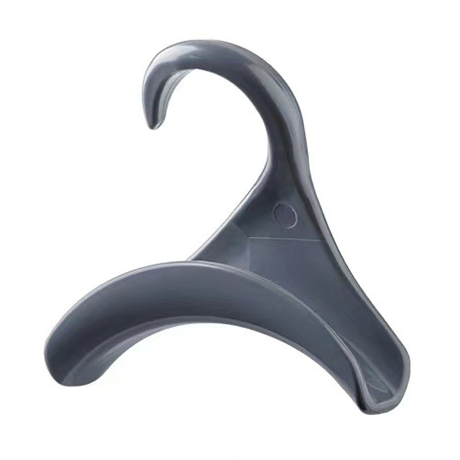 Purse Hanger Bag Arc Door Closet Hanger Hook for Satchel Coat Haversack Belt Storage Grey - Image 1