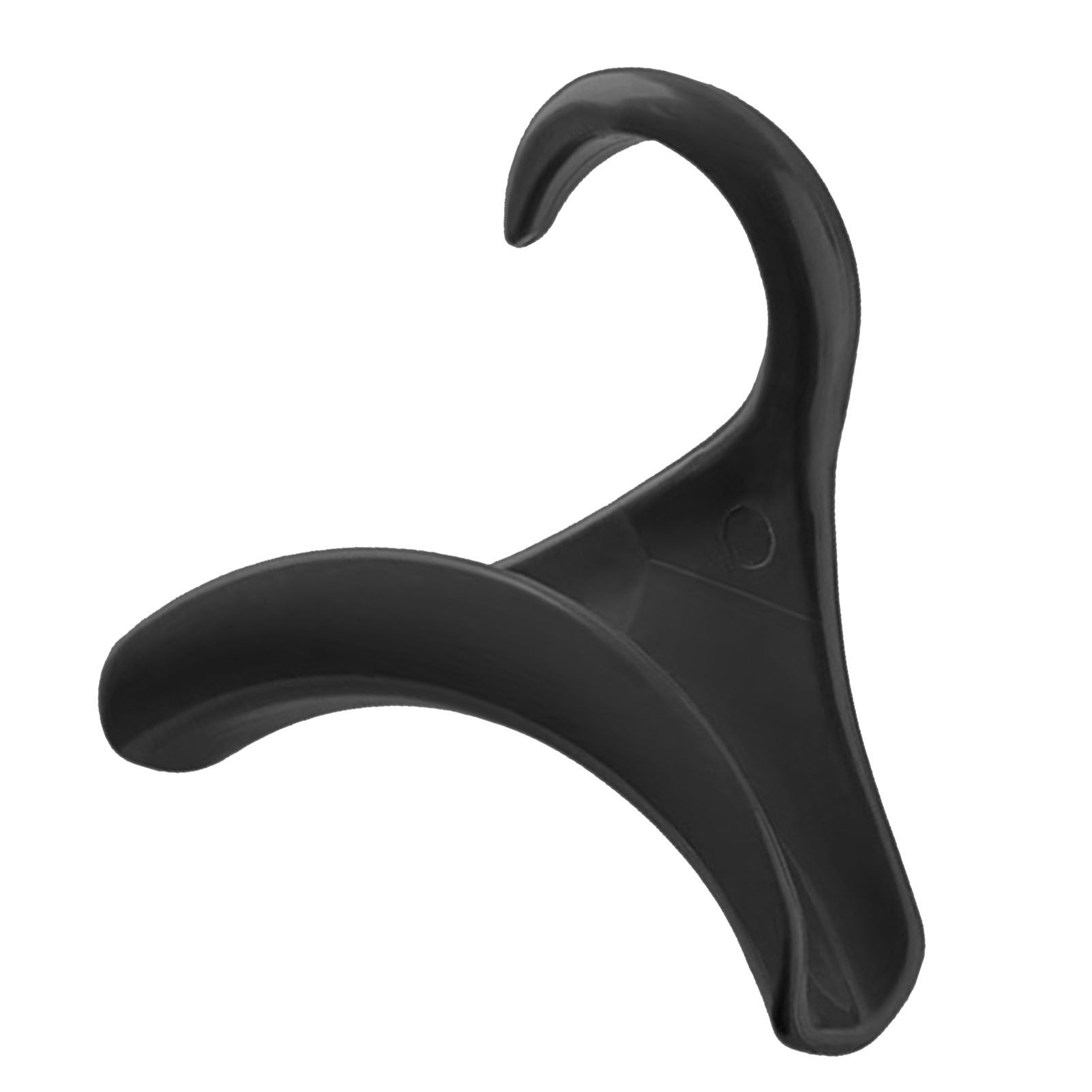 Purse Hanger Bag Arc Door Closet Hanger Hook for Satchel Coat Haversack Belt Storage Black - Image 2